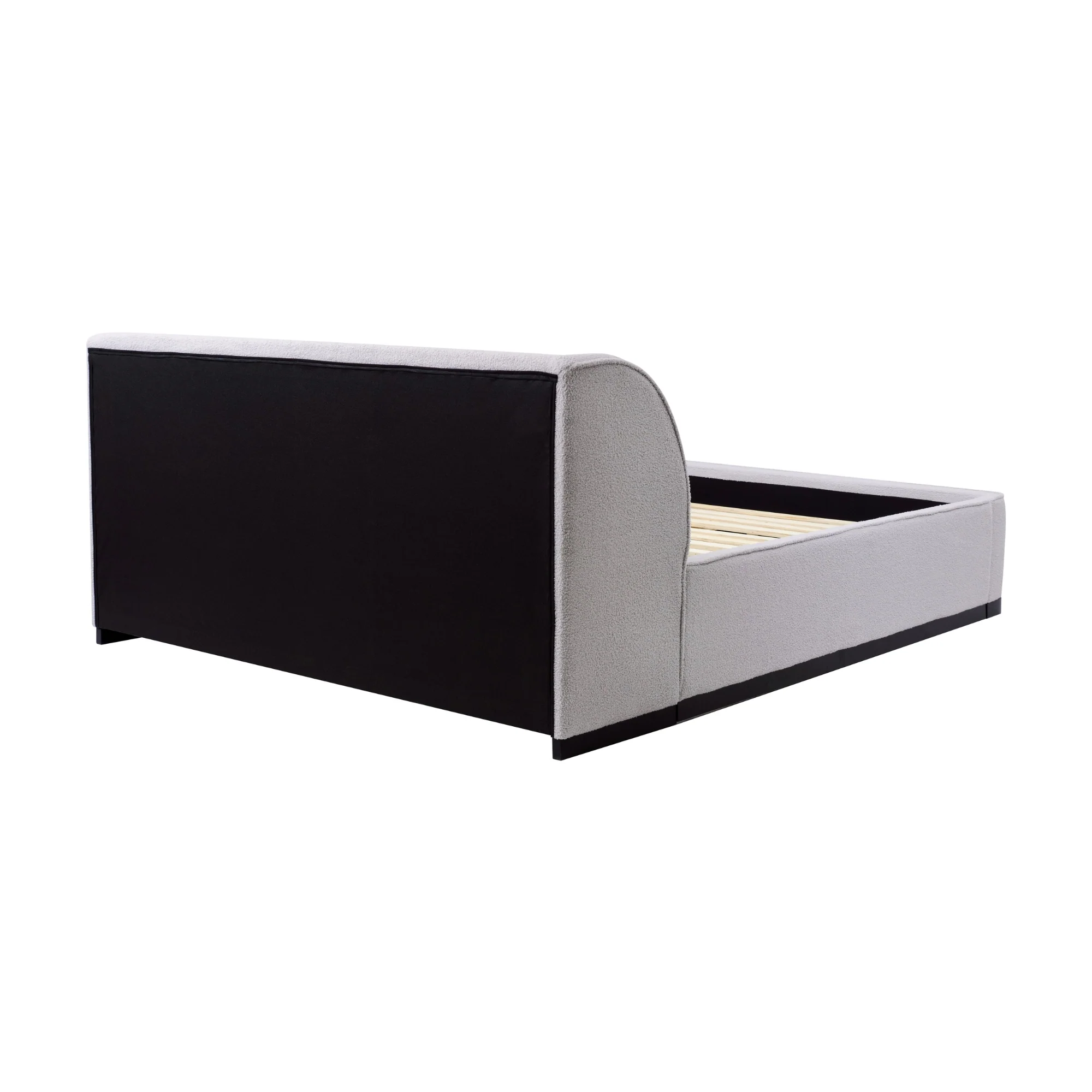 Jamar Fabric Bed Frame Grey - Image 15