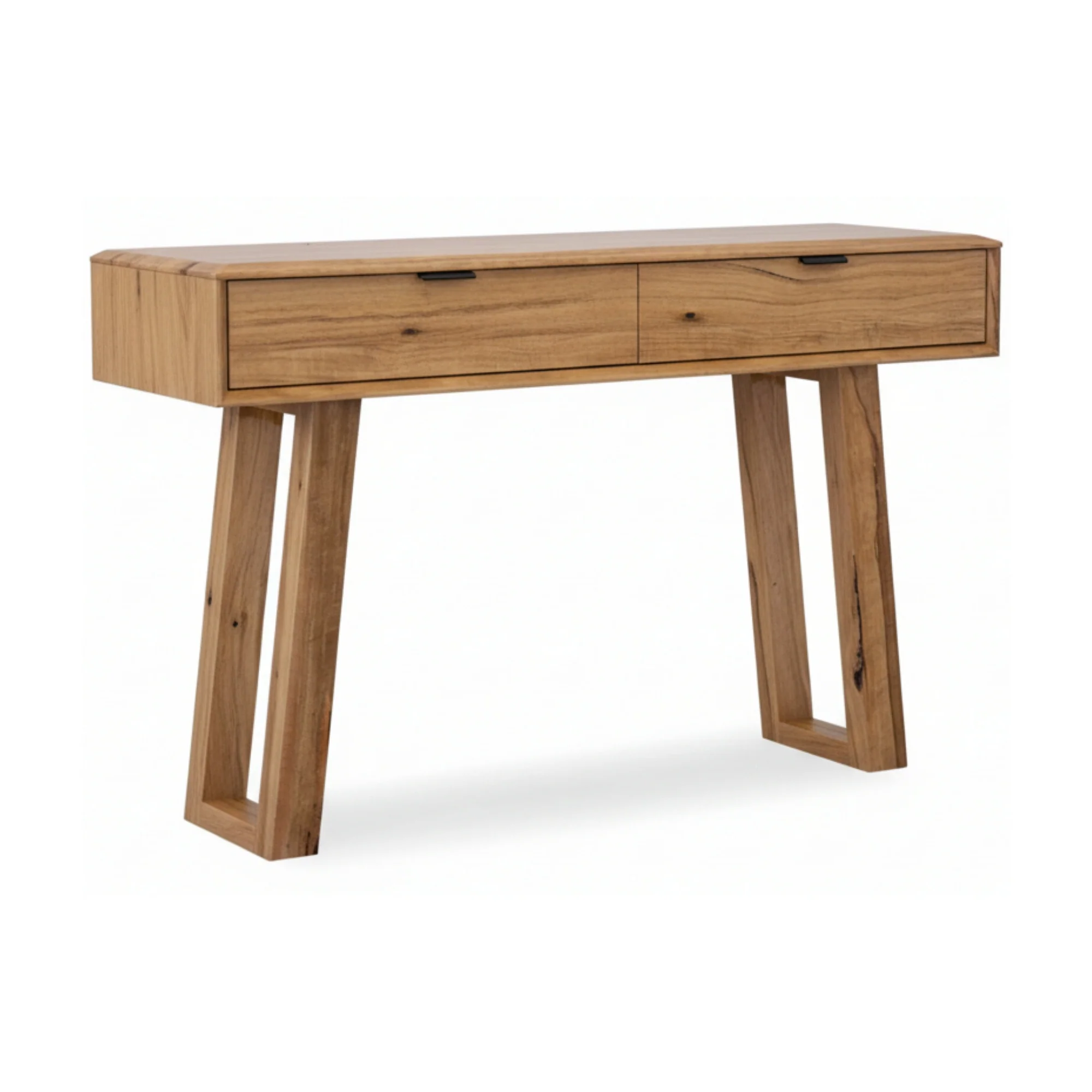 Japandi 130cm Console Table Natural Oak - Image 4