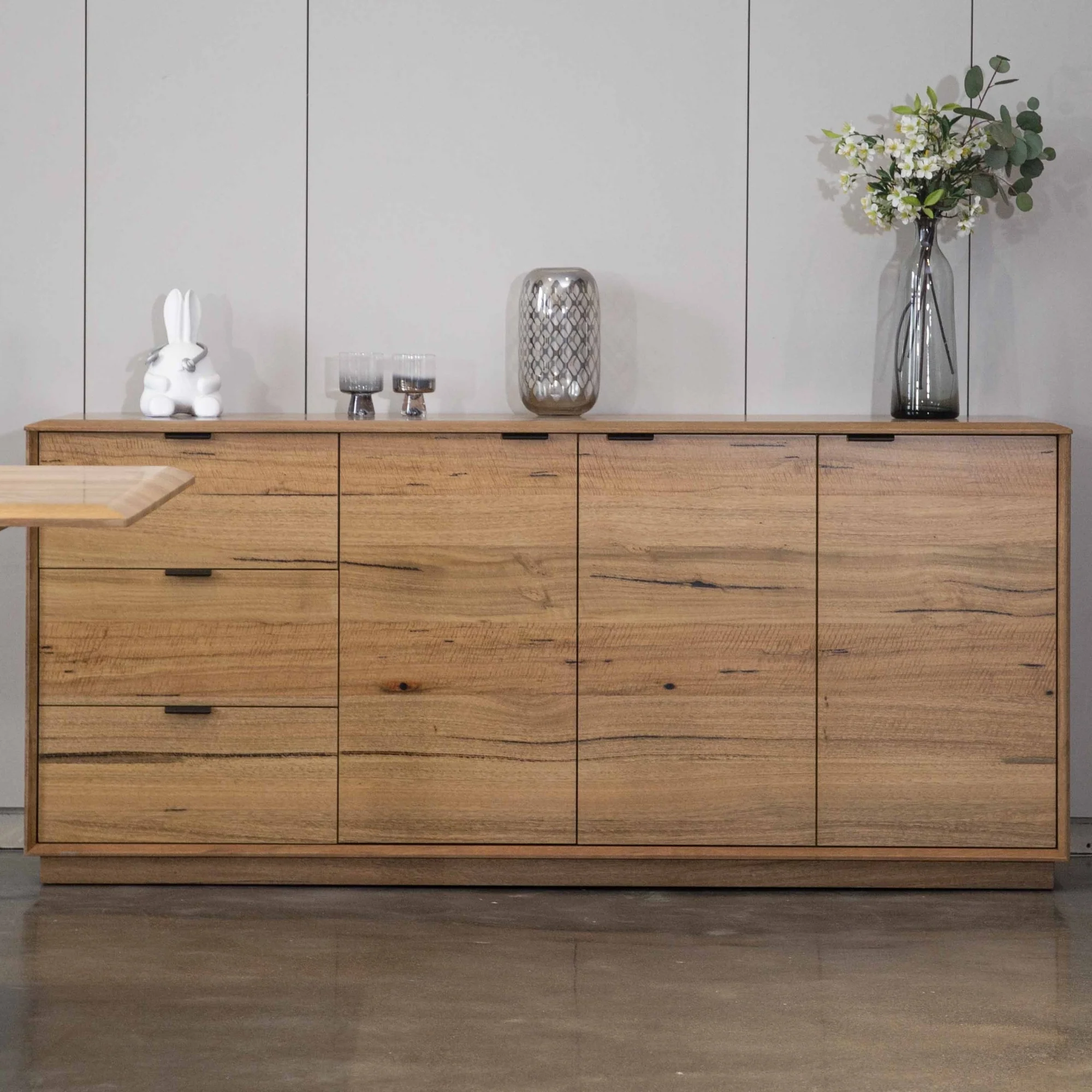 Japandi 180cm Buffet Table Natural Oak - Image 4