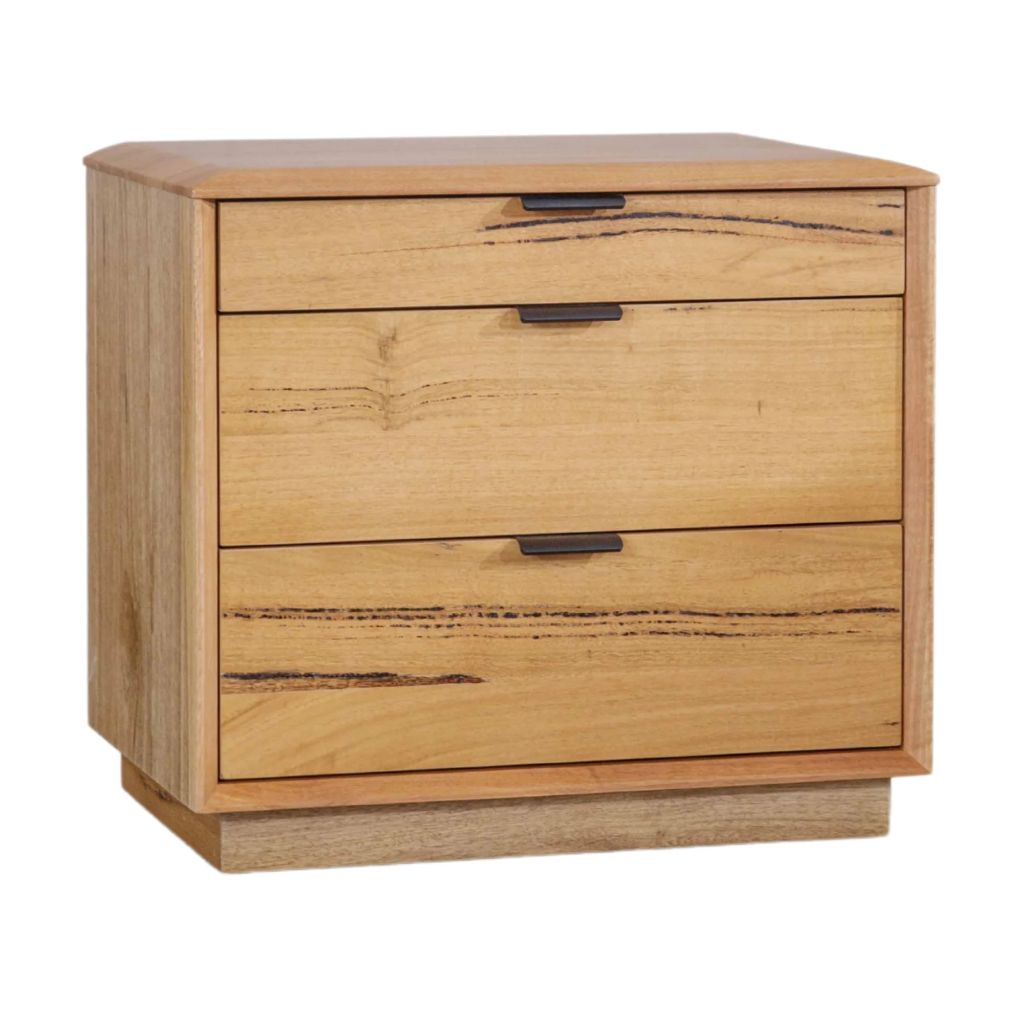 Japandi Bedside Table Natural Oak - Image 2