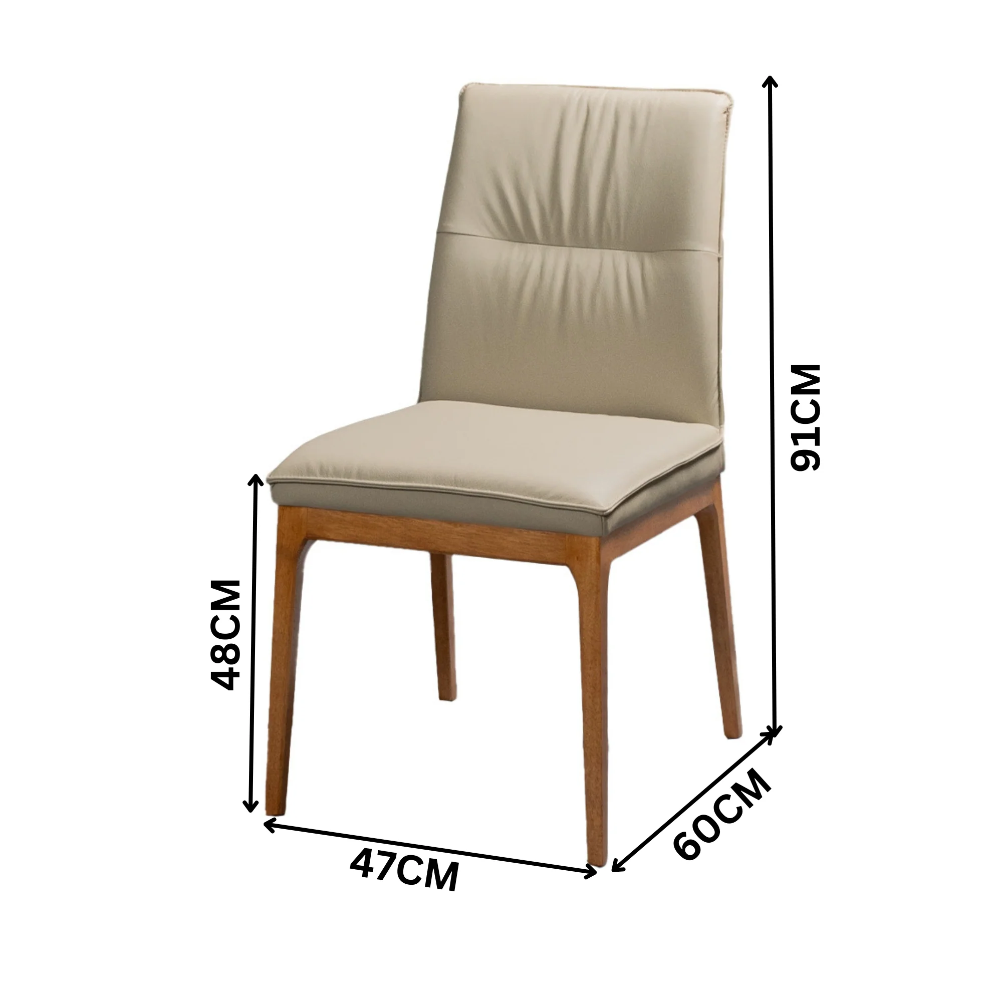 Japon 9pc Dining Set 240cm Table 8 Leather Seat Grey Chair Natural - Image 4