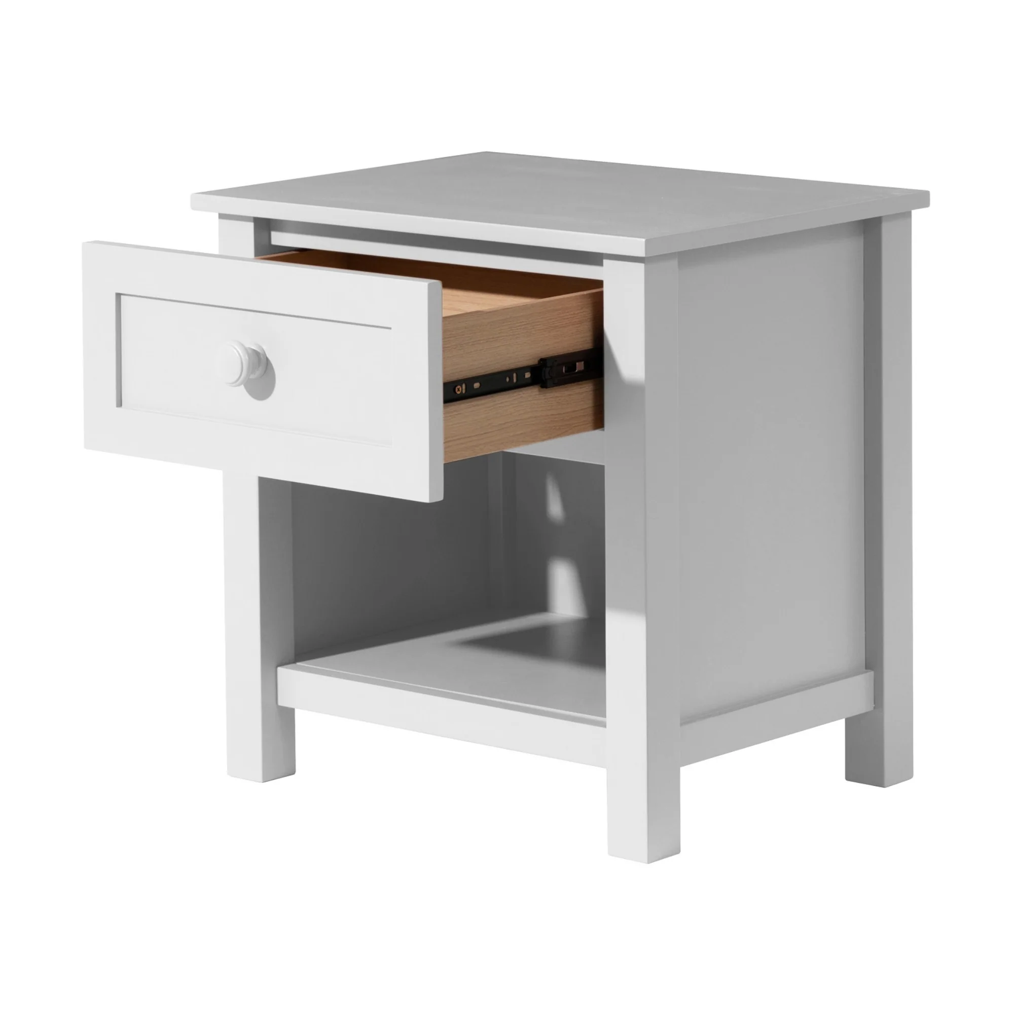 Jessica Bedside Table White - Image 4