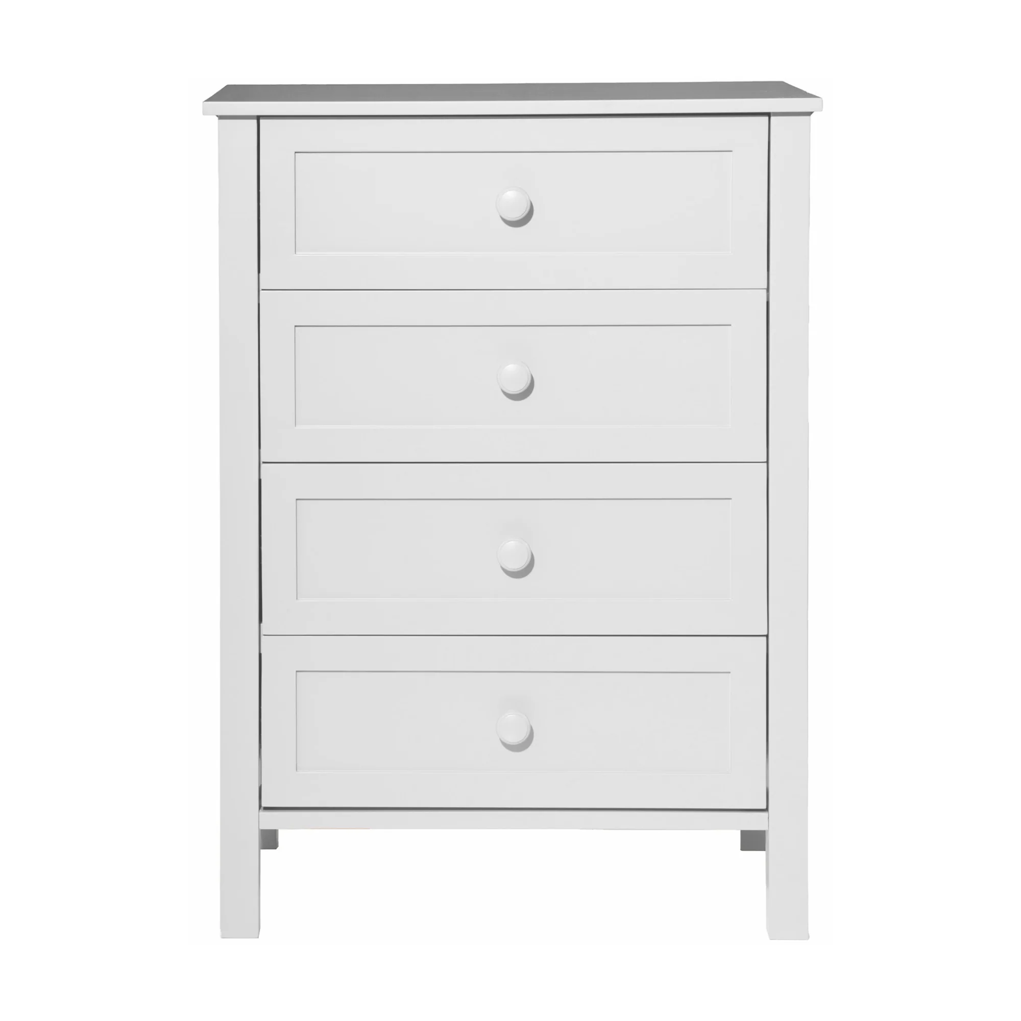Jessica Tallboy Chest of Drawers White - Image 2
