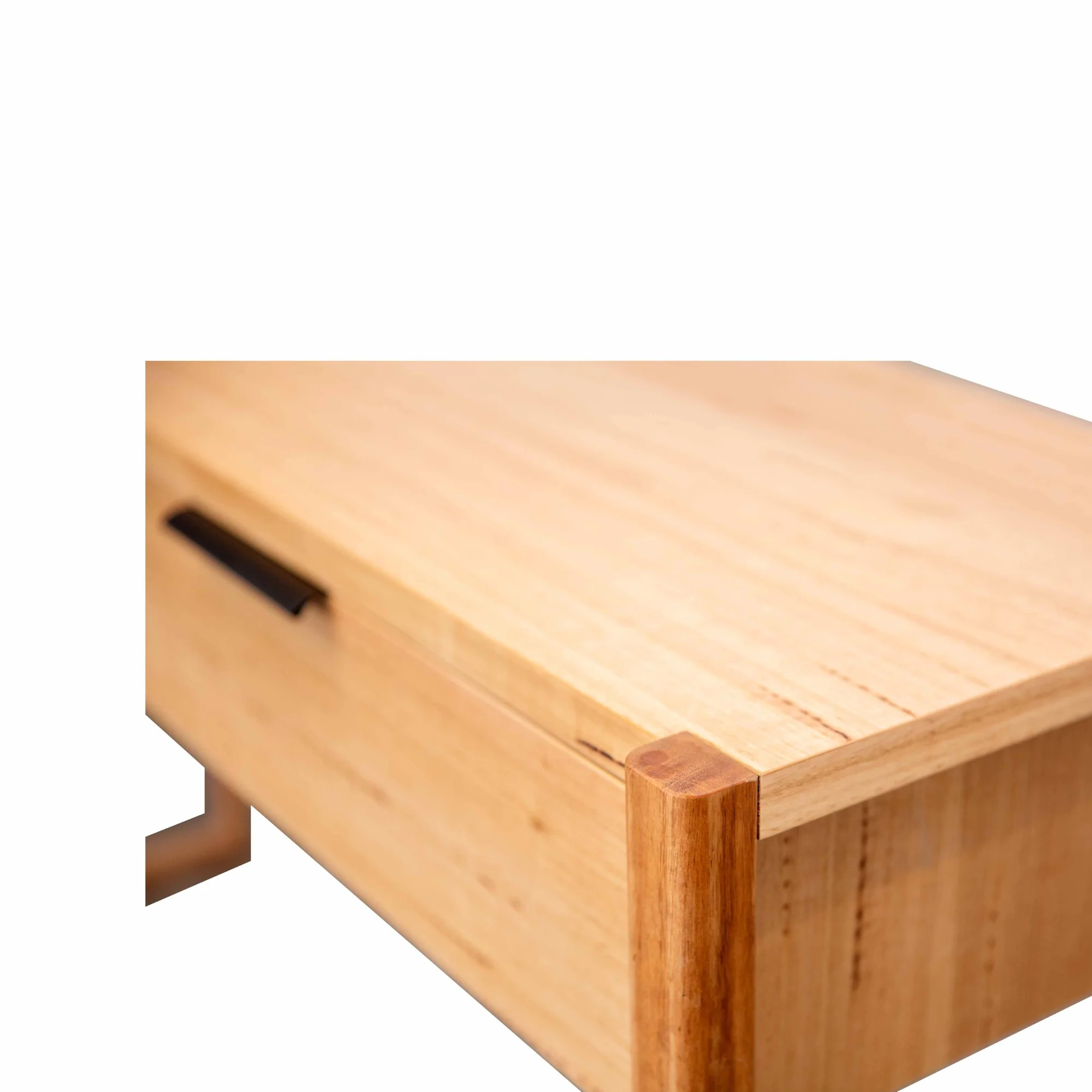 Jindy 120cm Coffee Table Natural Oak - Image 5
