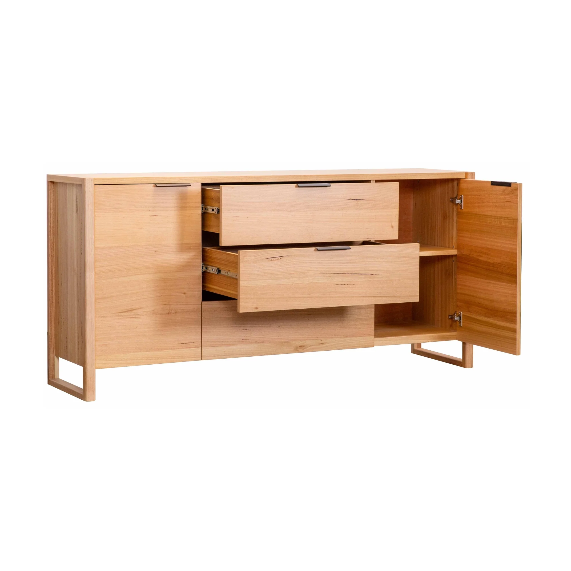 Jindy 180cm Buffet Table Natural Oak - Image 3