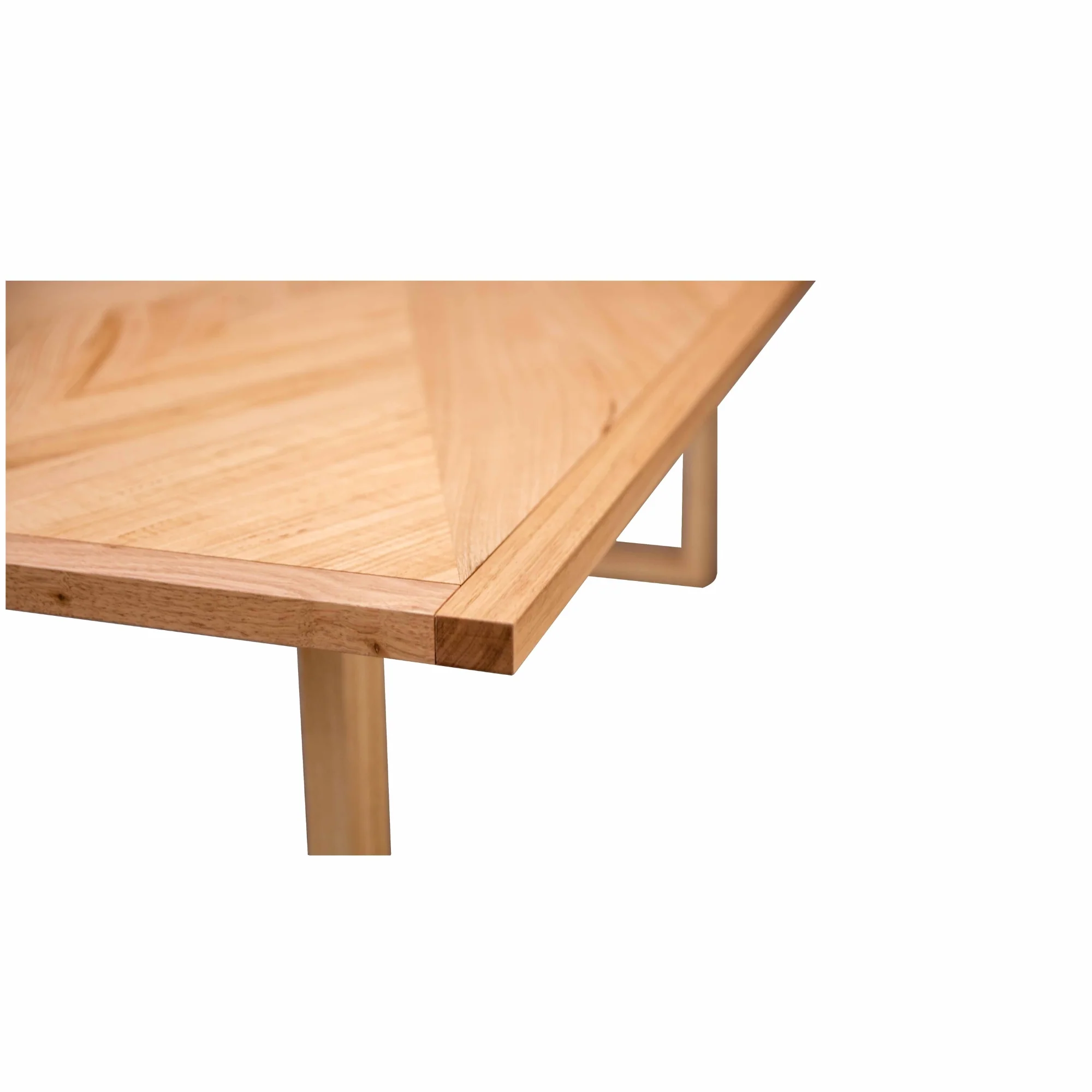 Jindy 190cm Dining Table Natural Oak - Image 3