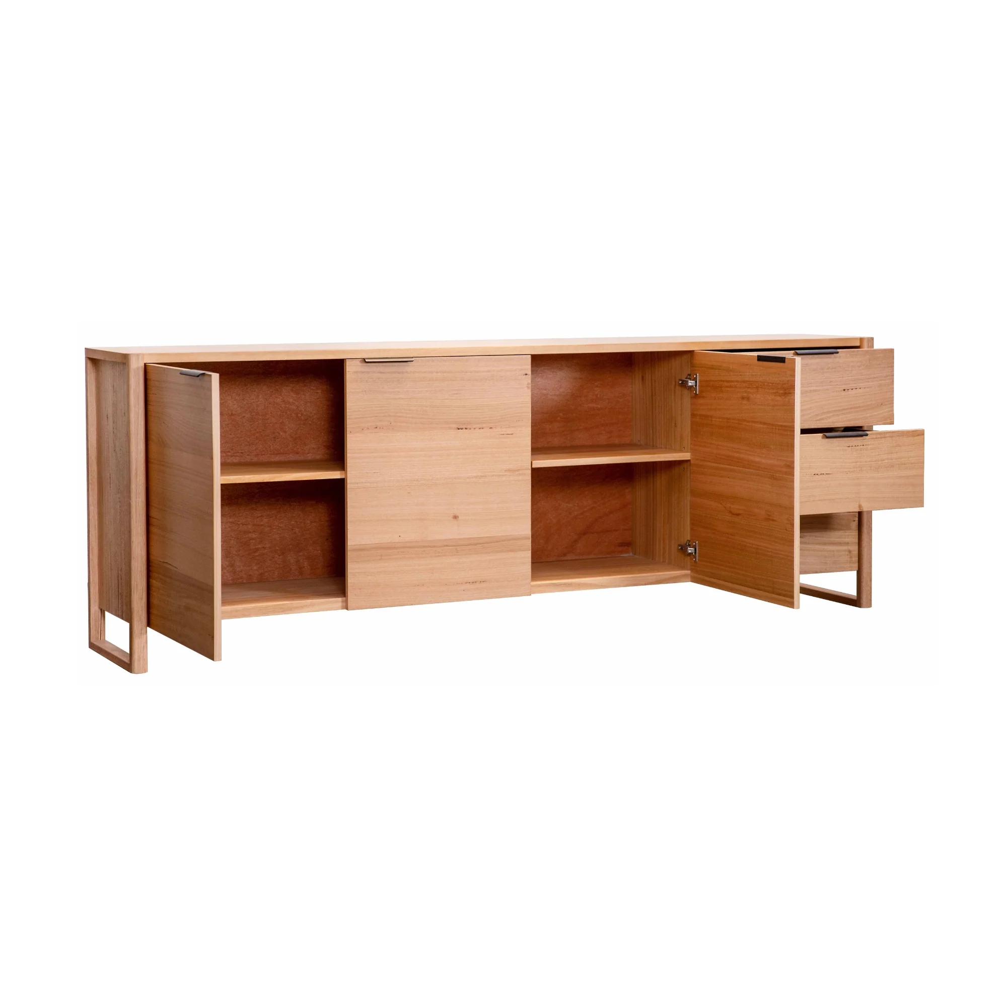 Jindy 240cm Buffet Table Natural Oak - Image 3