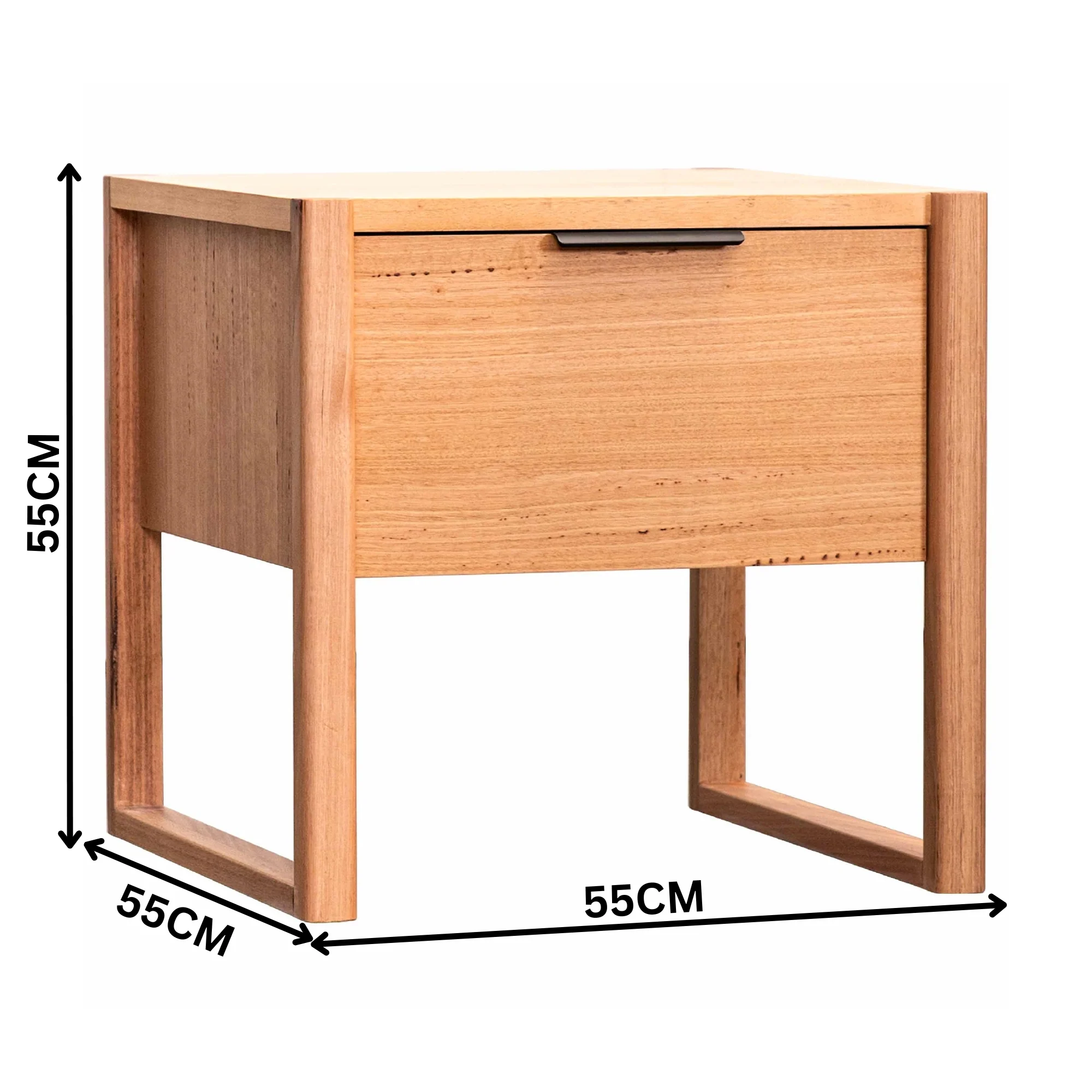 Jindy Lamp Table Natural Oak - Image 2