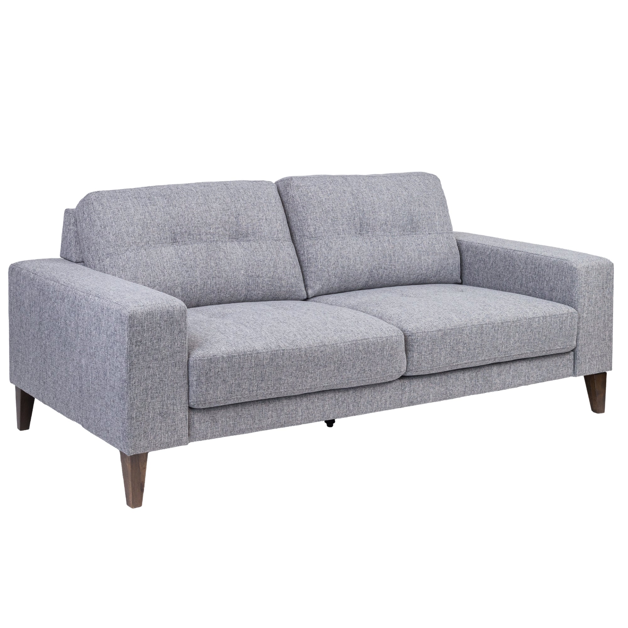 Juliet 2 + 3 Seater Fabric Sofa Set Grey - Image 3