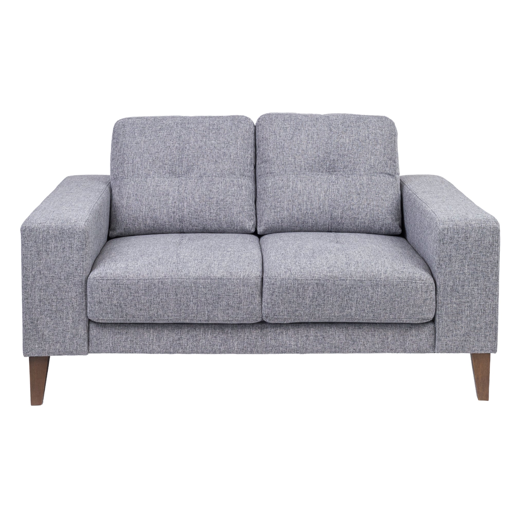 Juliet 2 + 3 Seater Fabric Sofa Set Grey - Image 5