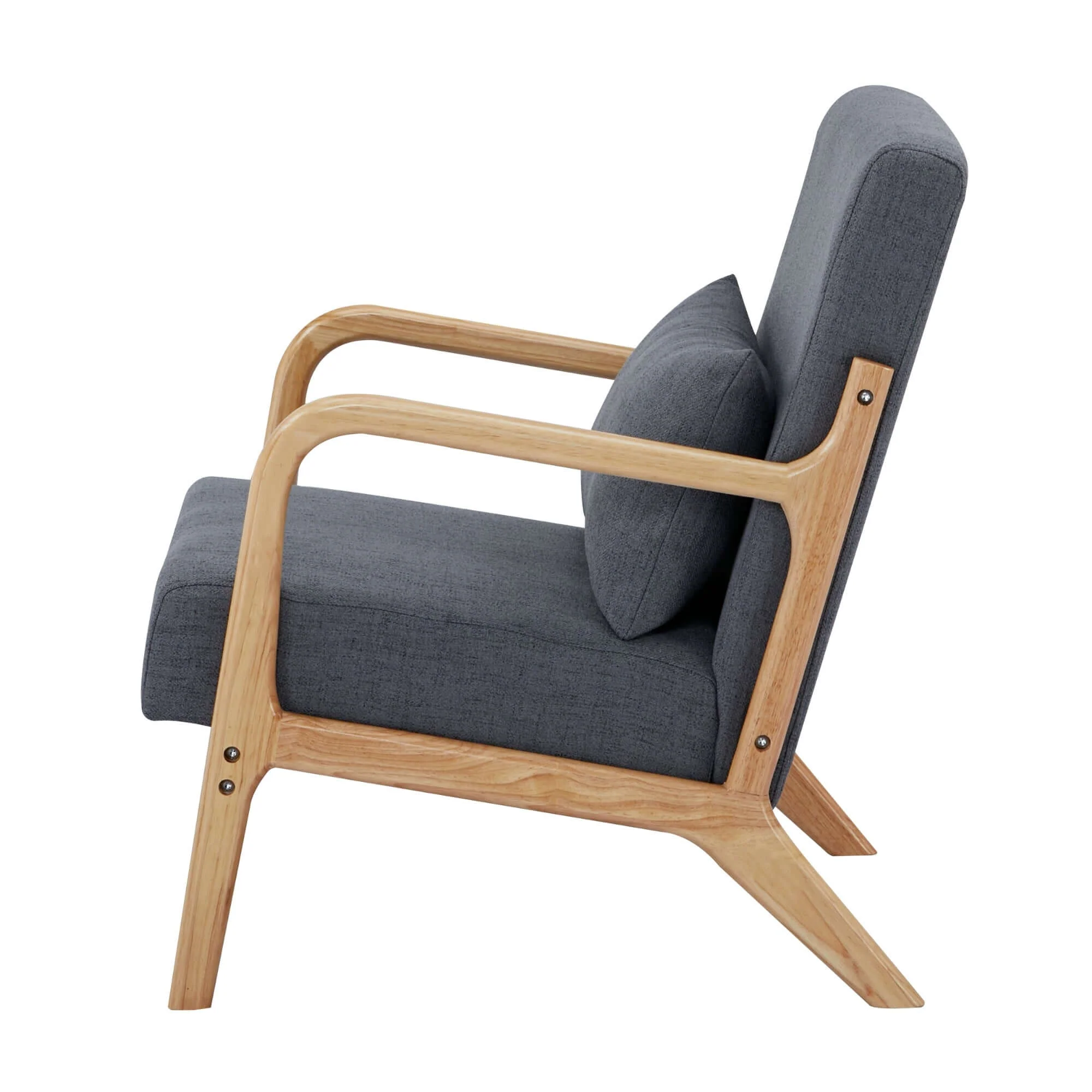 Kamden Pine Wood Armchair - Image 17