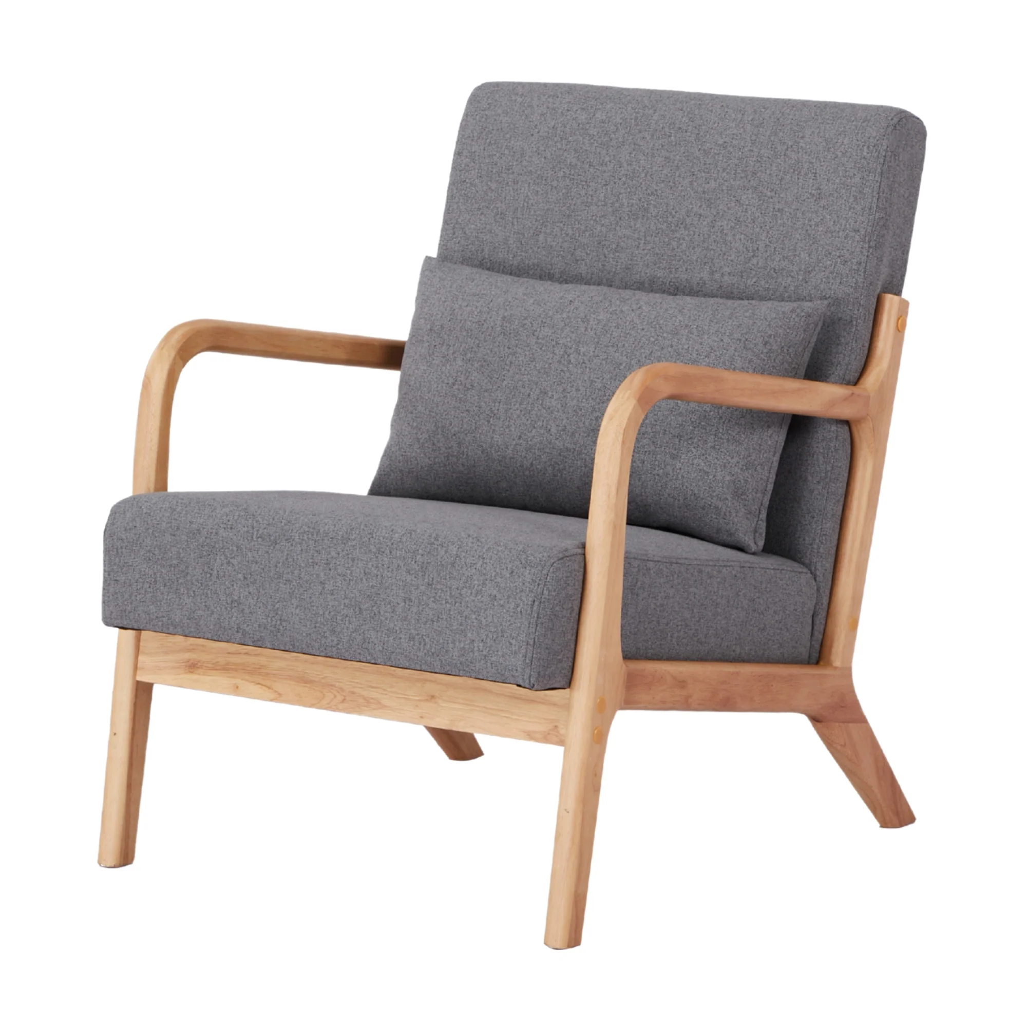 Kamden Pine Wood Armchair - Image 36