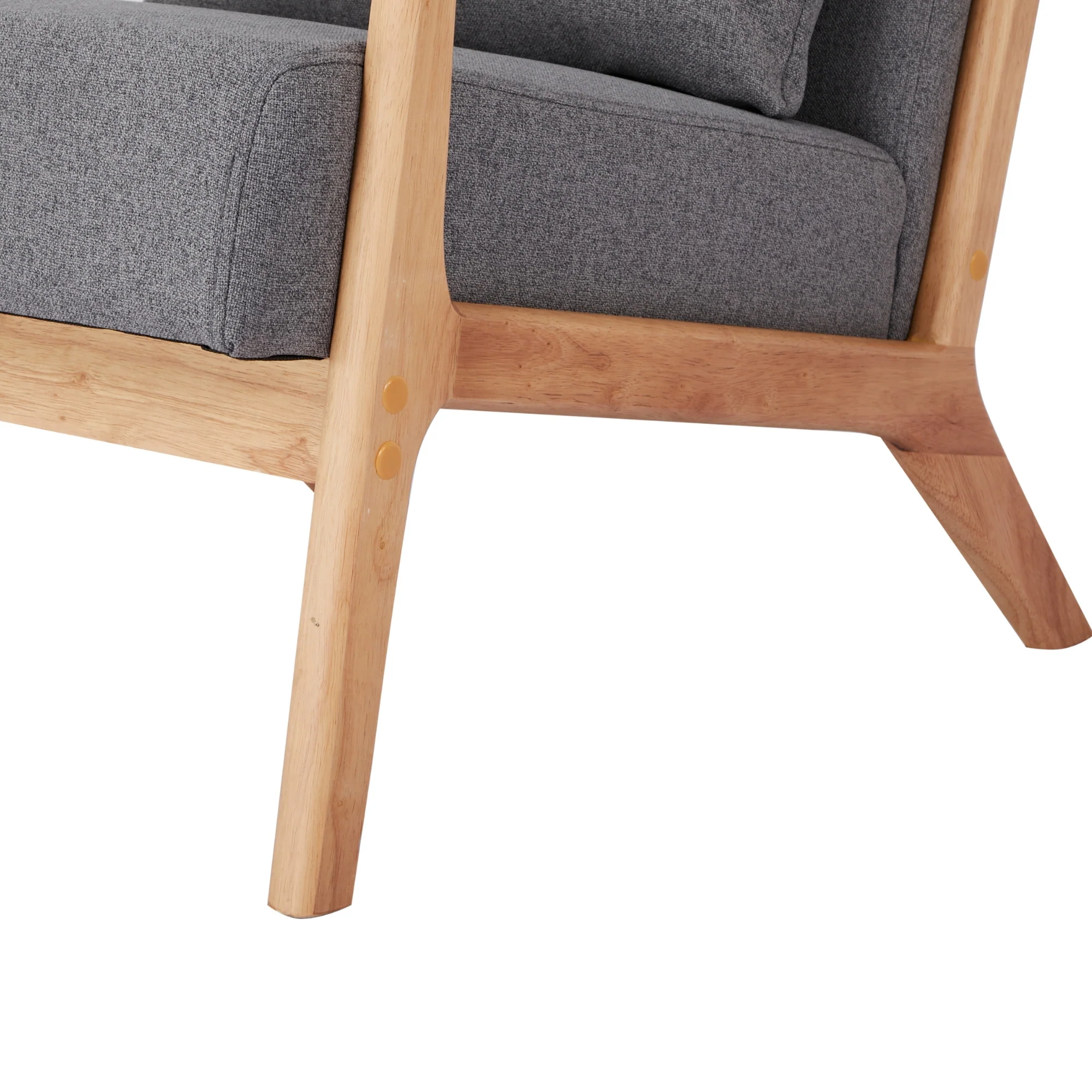 Kamden Pine Wood Armchair - Image 38