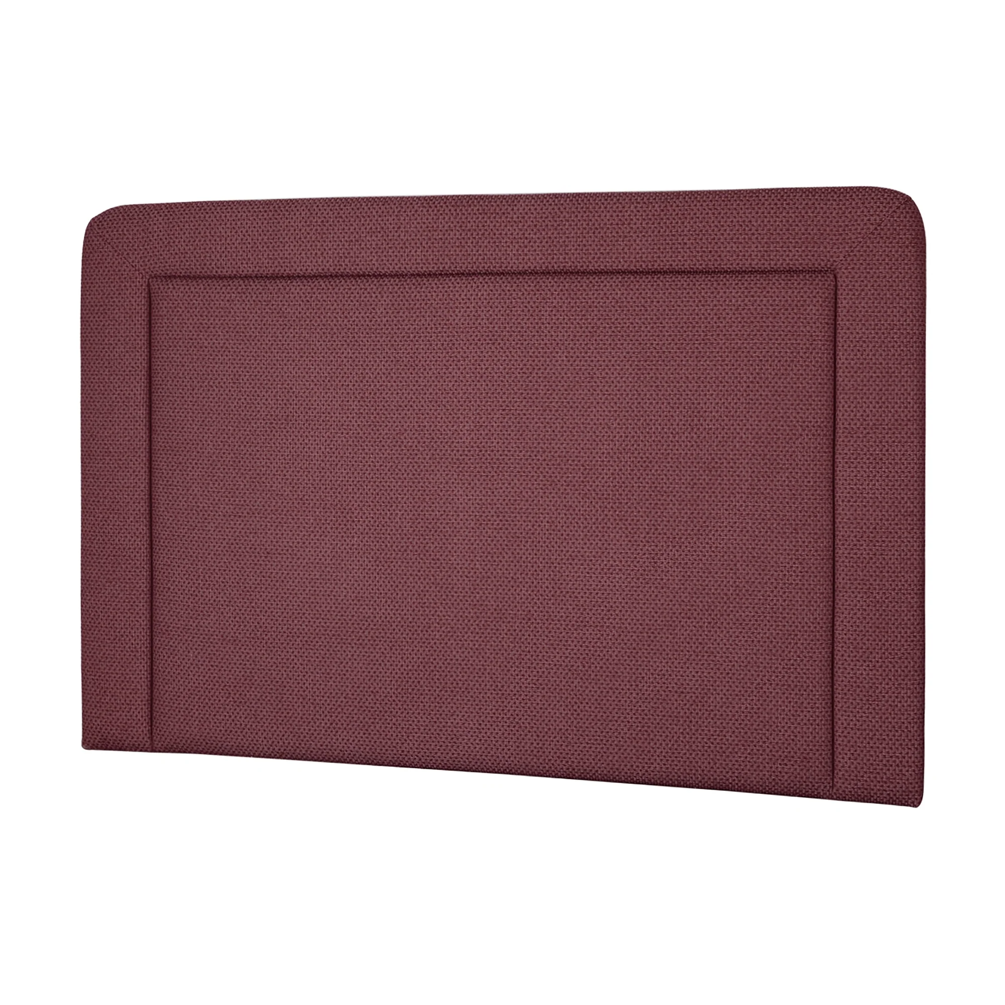 Kennedy 160cm Chenille Bedhead Queen Marsala - Image 2