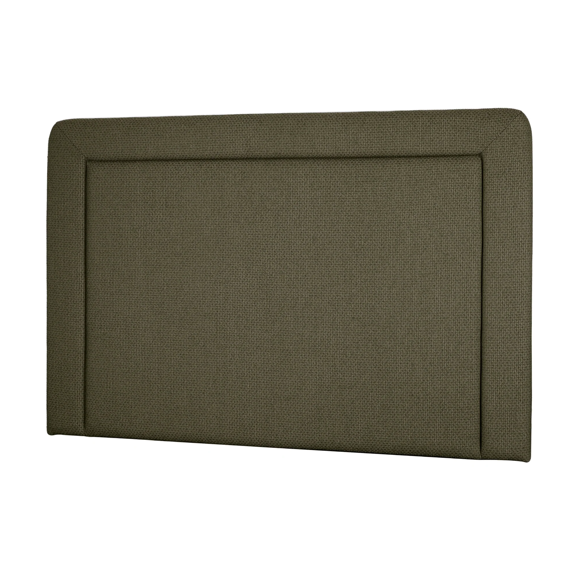 Kennedy 190cm Chenille Bedhead King Olive - Image 2