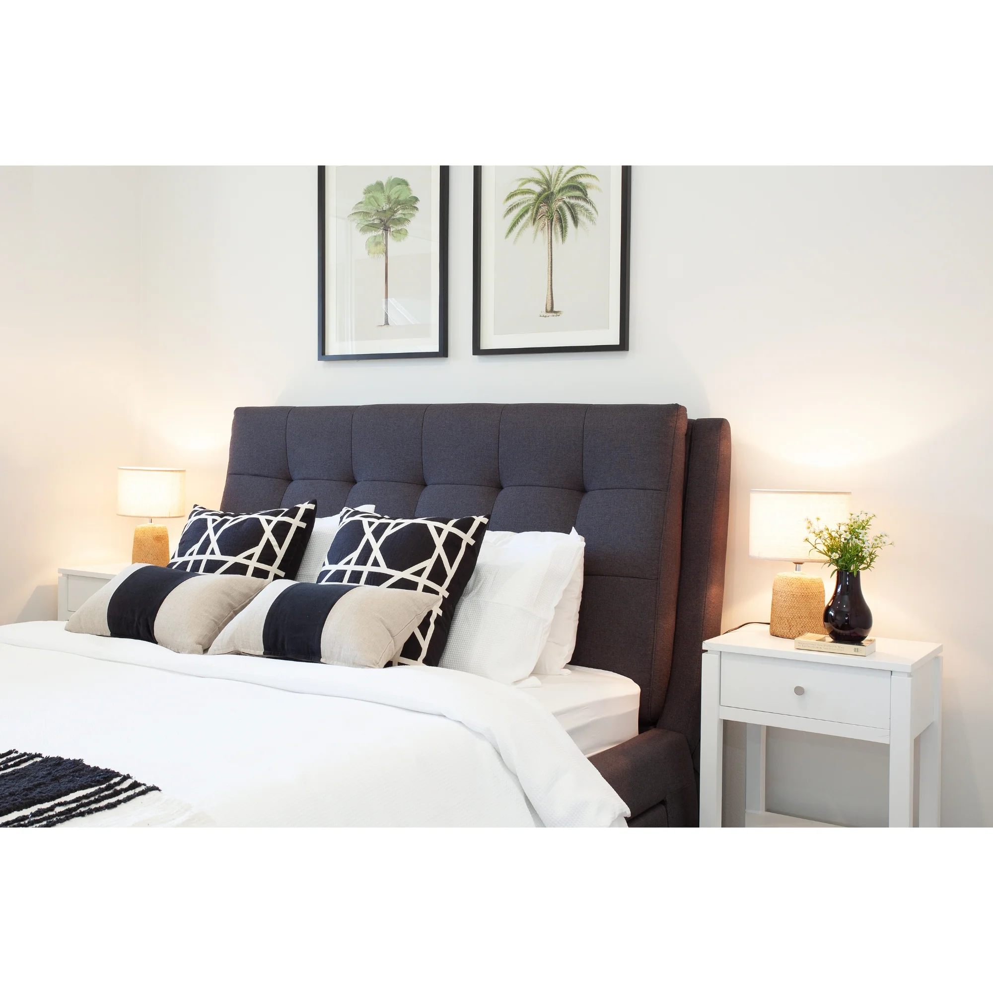 Kiama Bed Frame Grey - Image 6