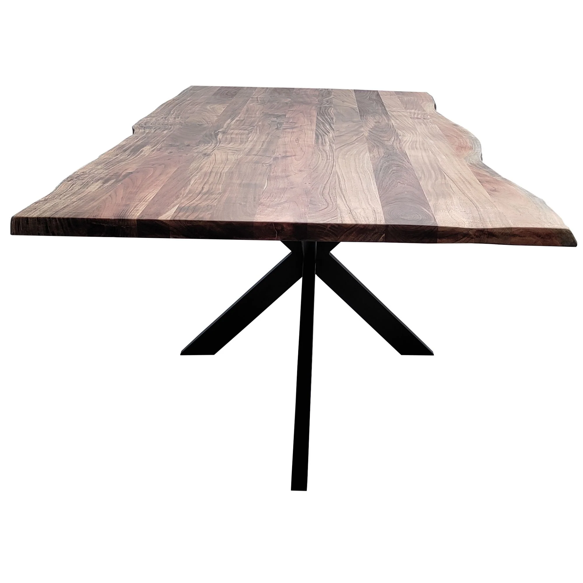 Lantana 7pc 180cm Dining Table Wishbone Chair Set - Image 4