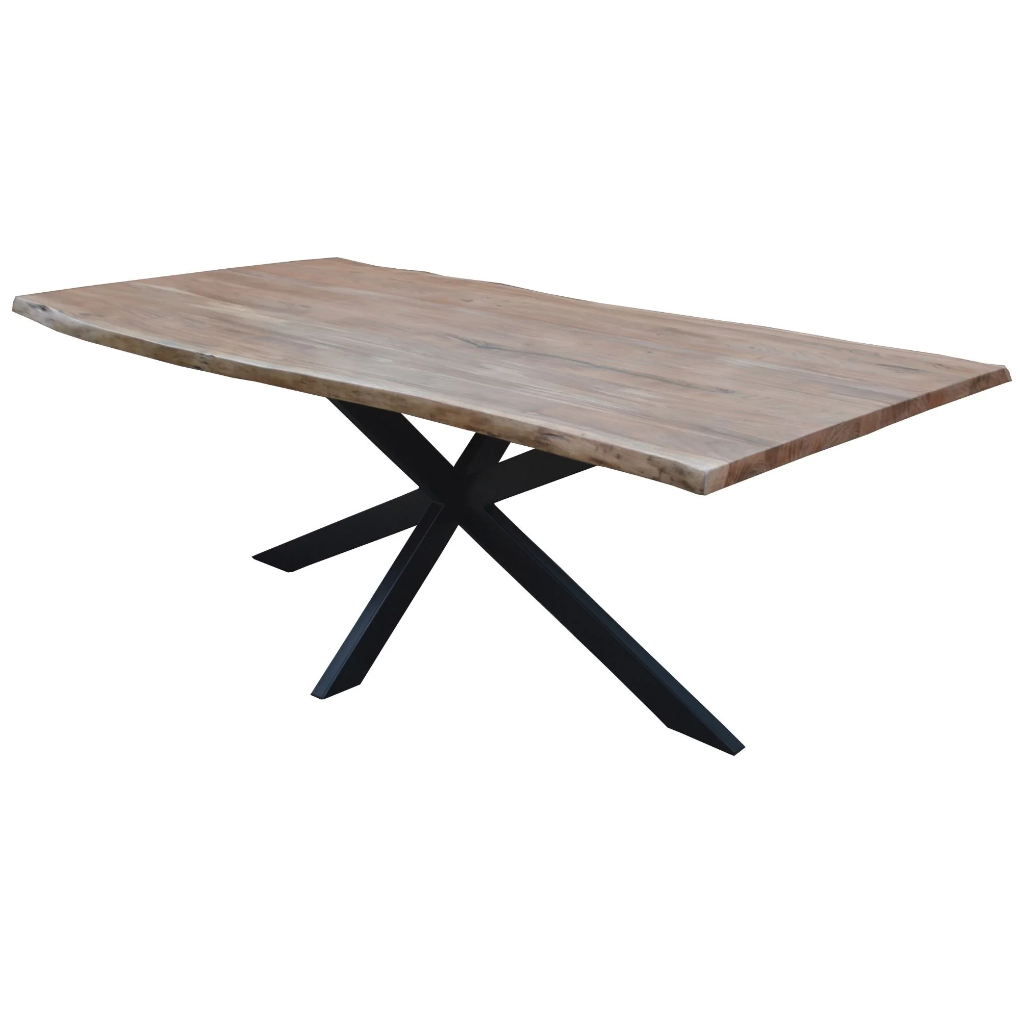 Lantana 7pc 210cm Dining Table Wishbone Chair Set - Image 5