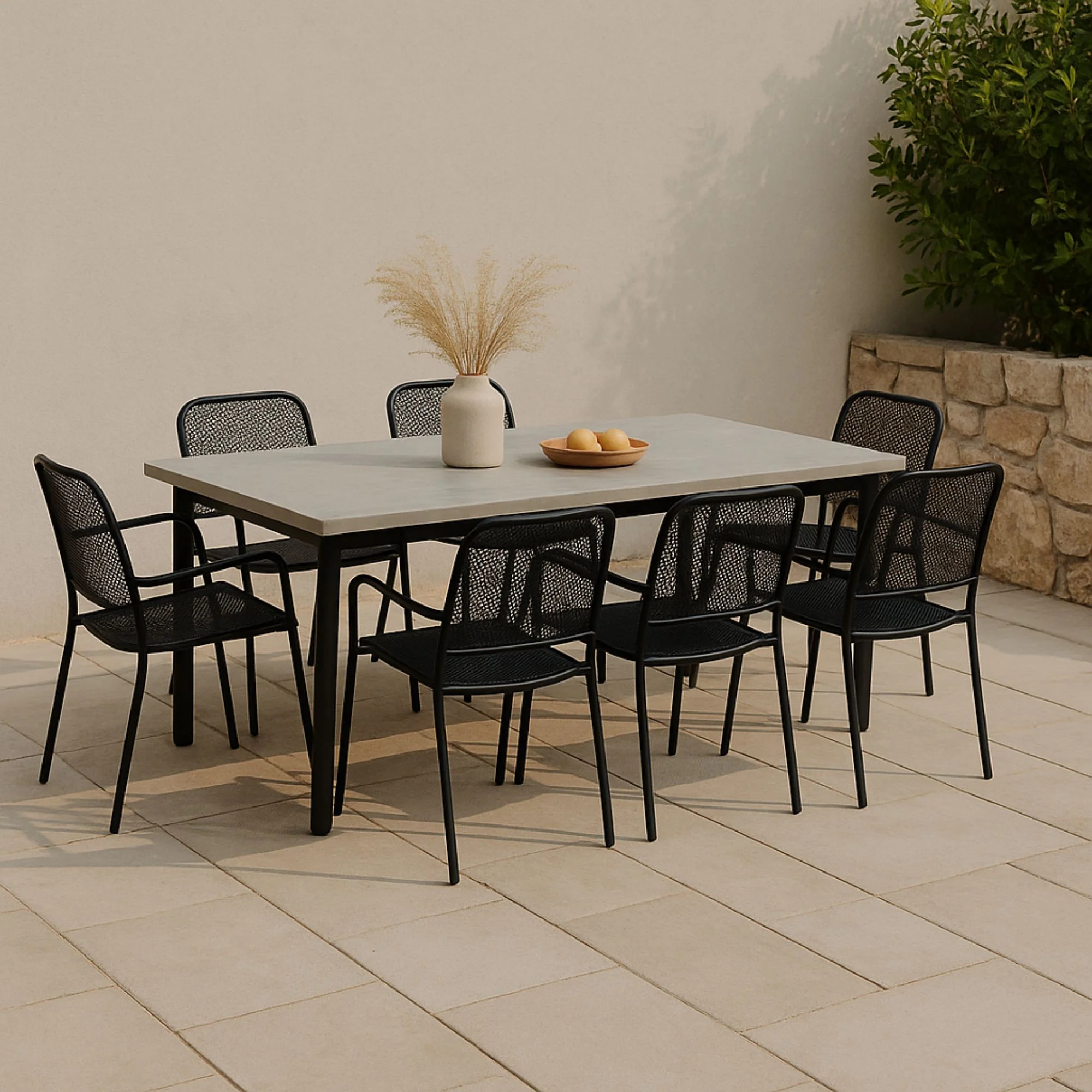 Lara Outdoor Dining Table - Image 6