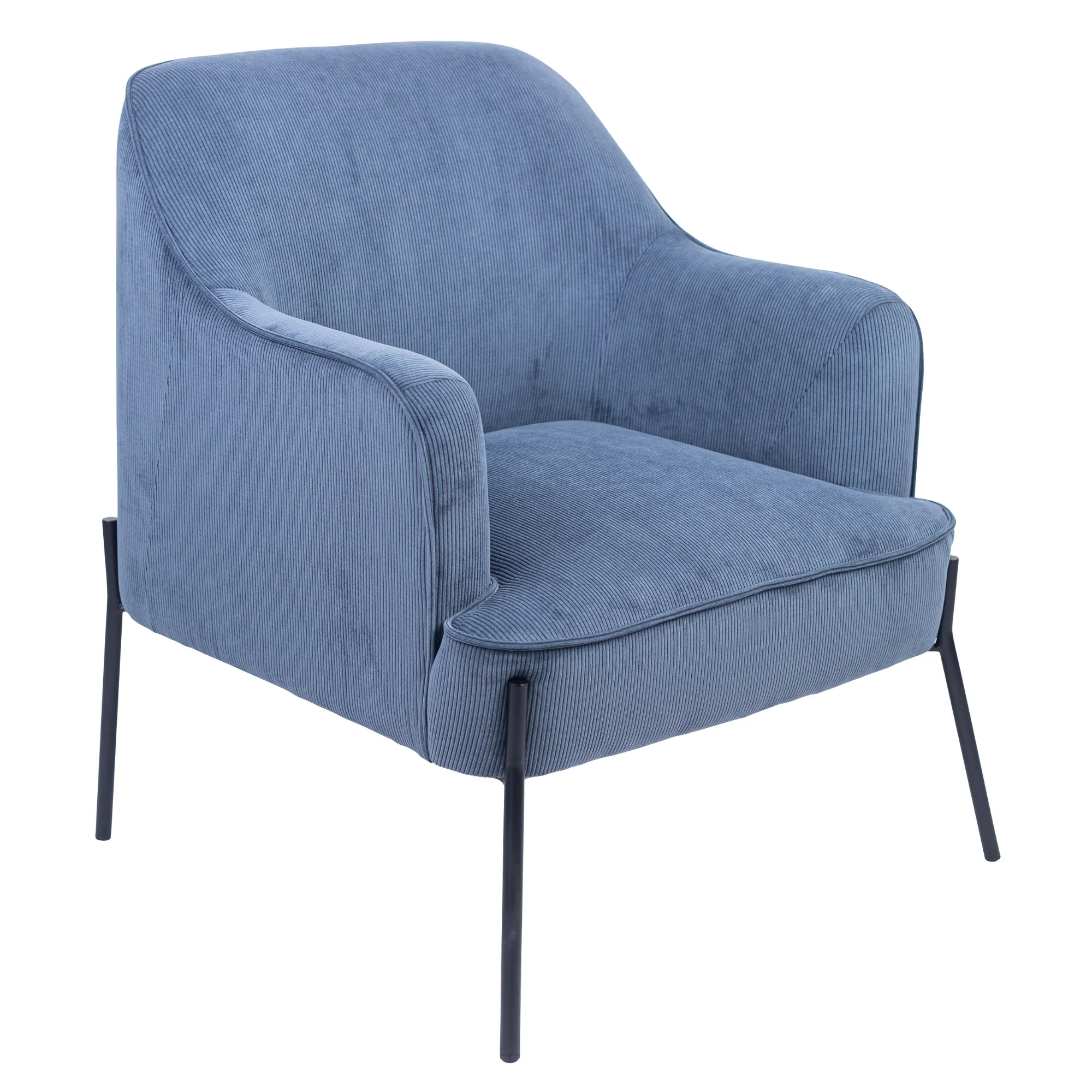 Leah Fabric Armchair Accent Chair - Image 13