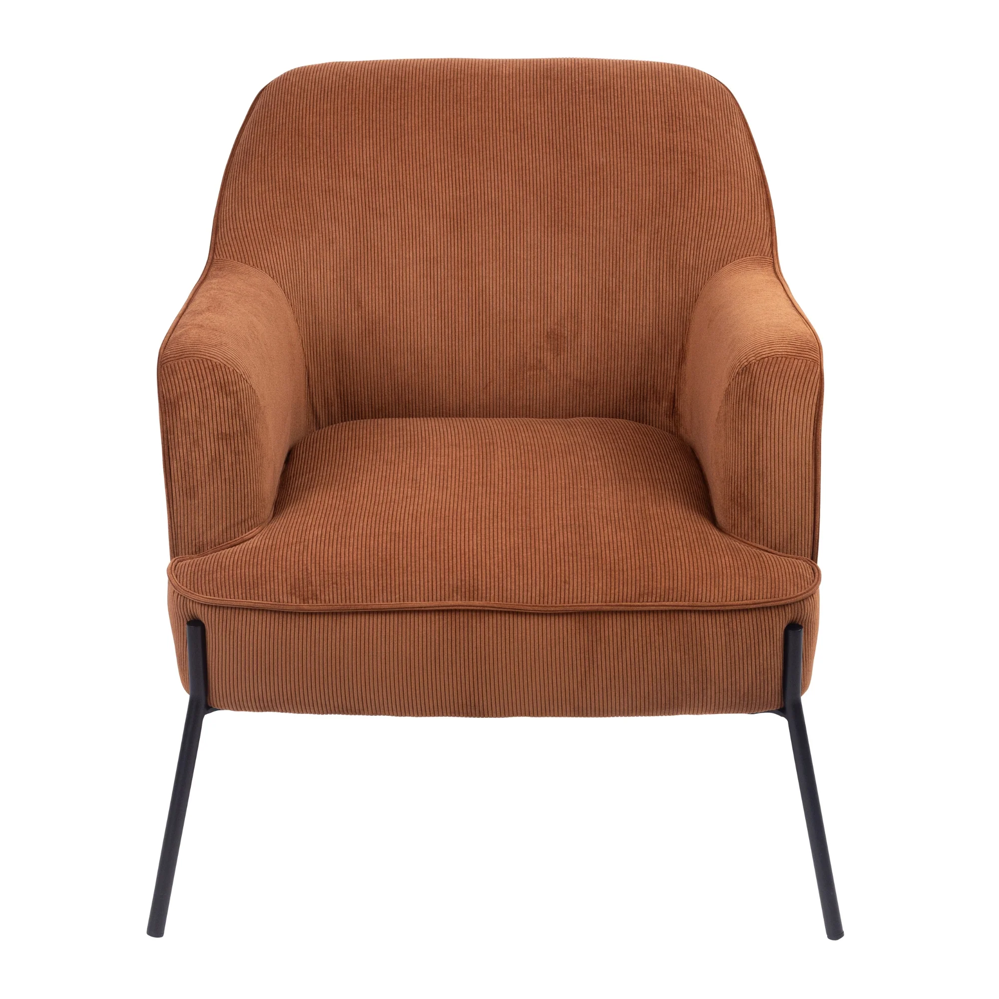 Leah Fabric Armchair Accent Chair - Image 6