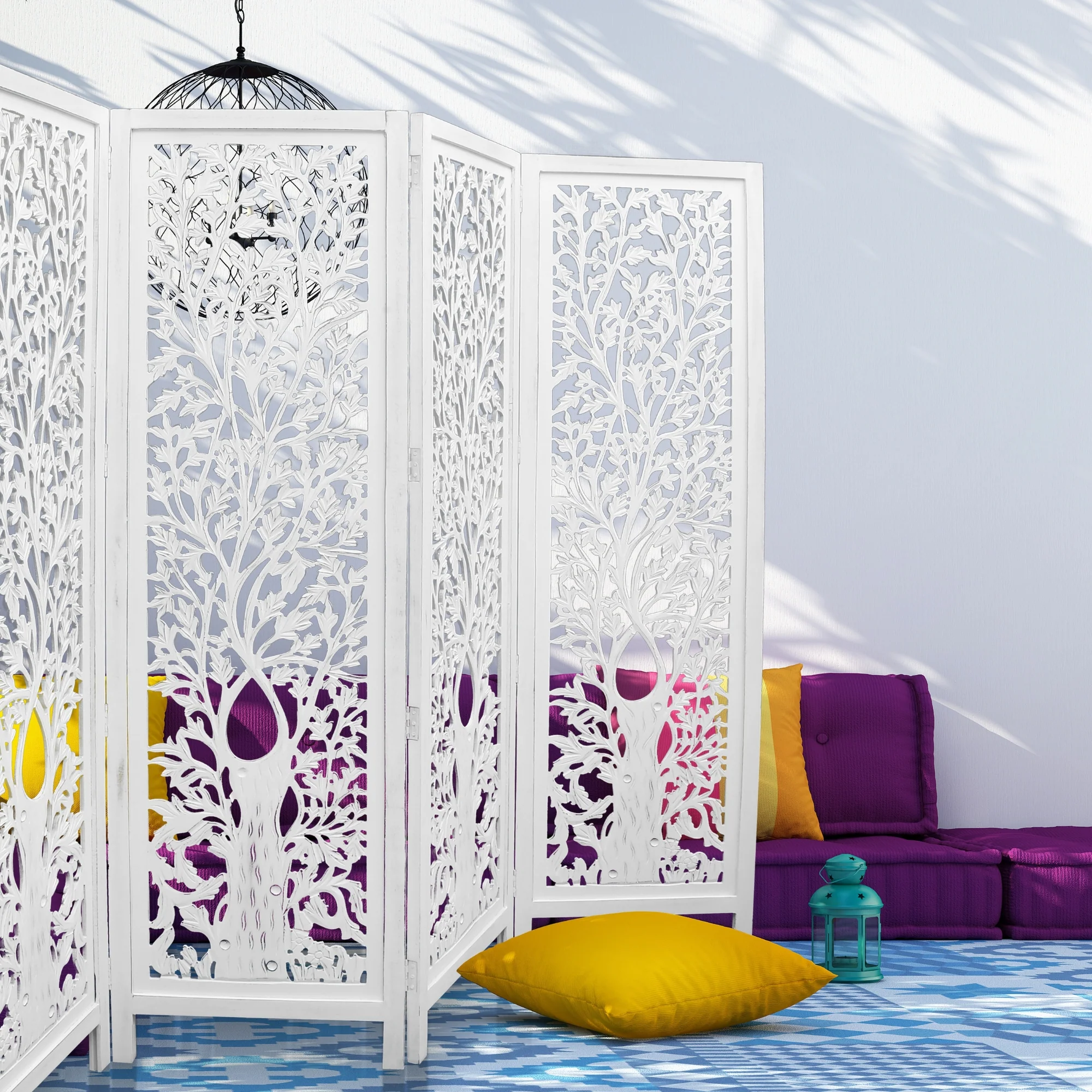 Life Dig Room Screen Divider White - Image 3