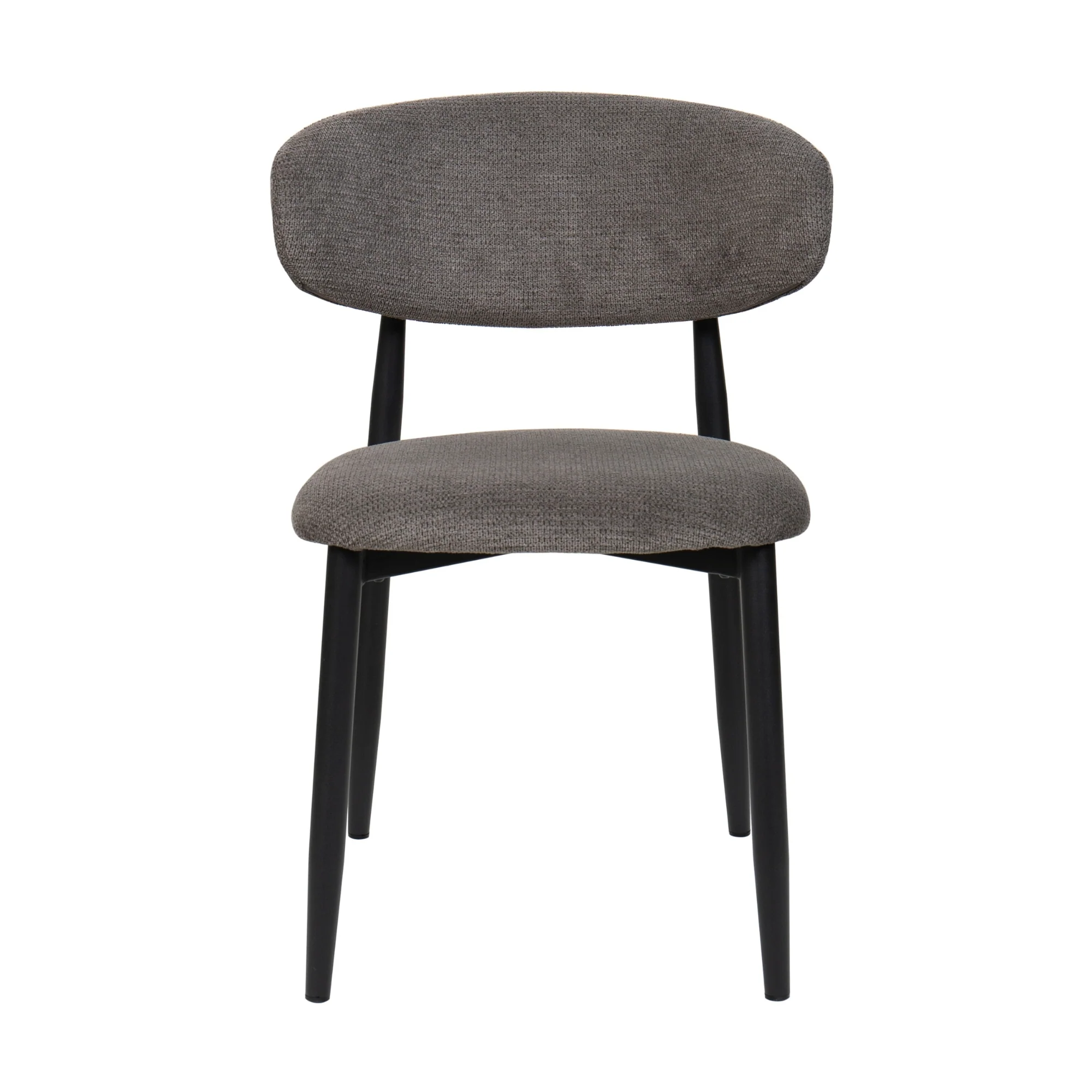 Louie 2pc Dining Chair Black Dark Grey - Image 3