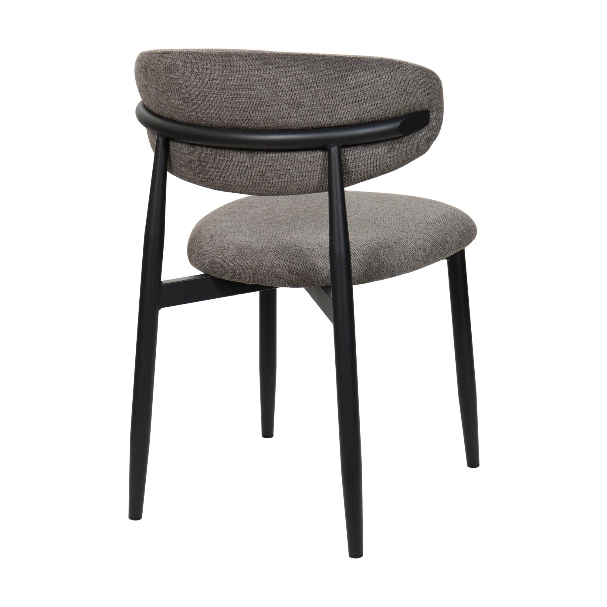 Louie 2pc Dining Chair Black Dark Grey - Image 5