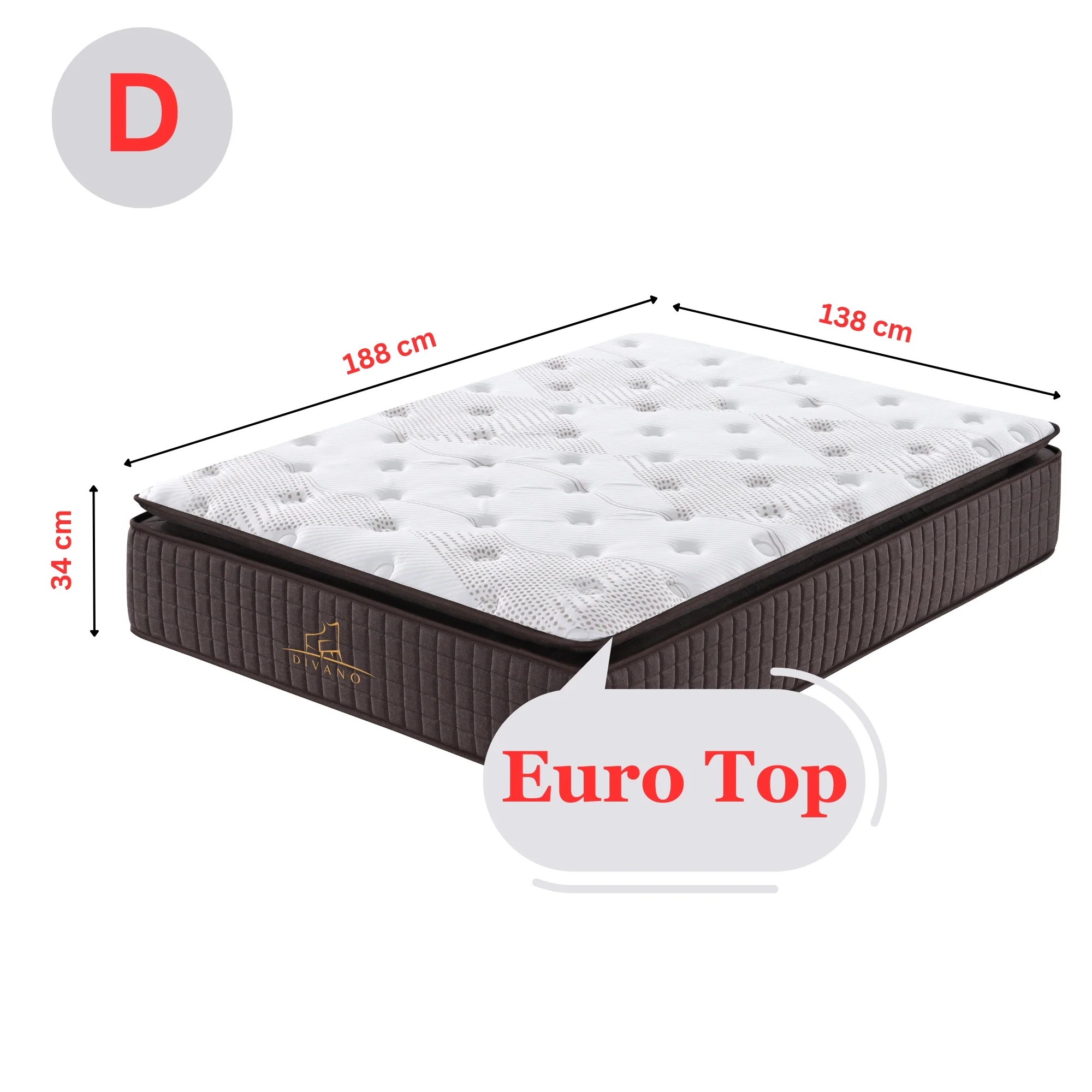 Luxe Dreams 7 Zones Pocket Spring Premium Mattress - Image 19