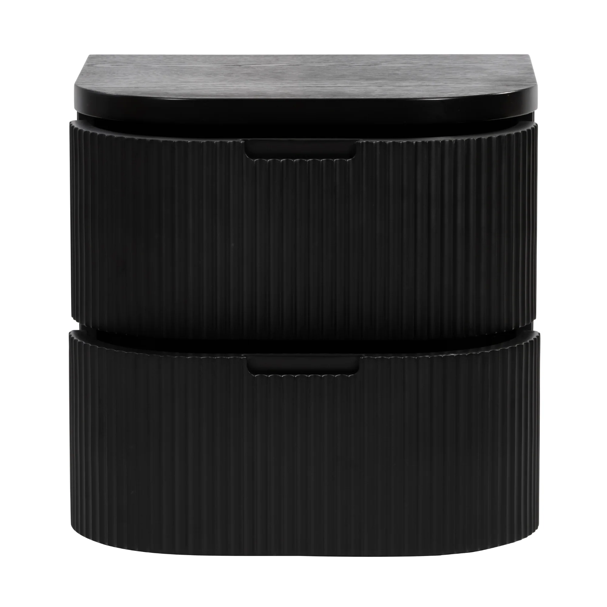 Manna Bedside Table Black - Image 4