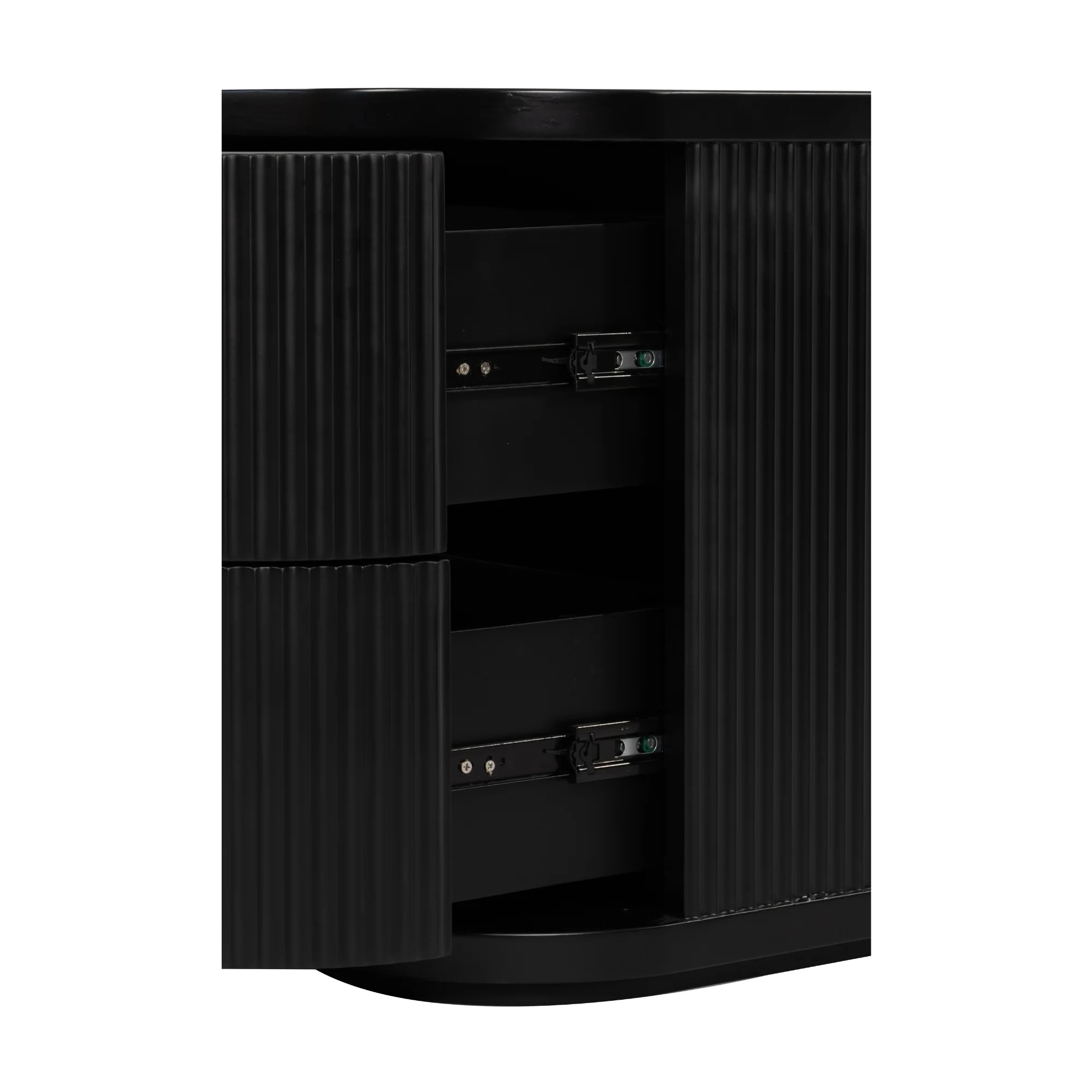 Manna Bedside Table Black - Image 6