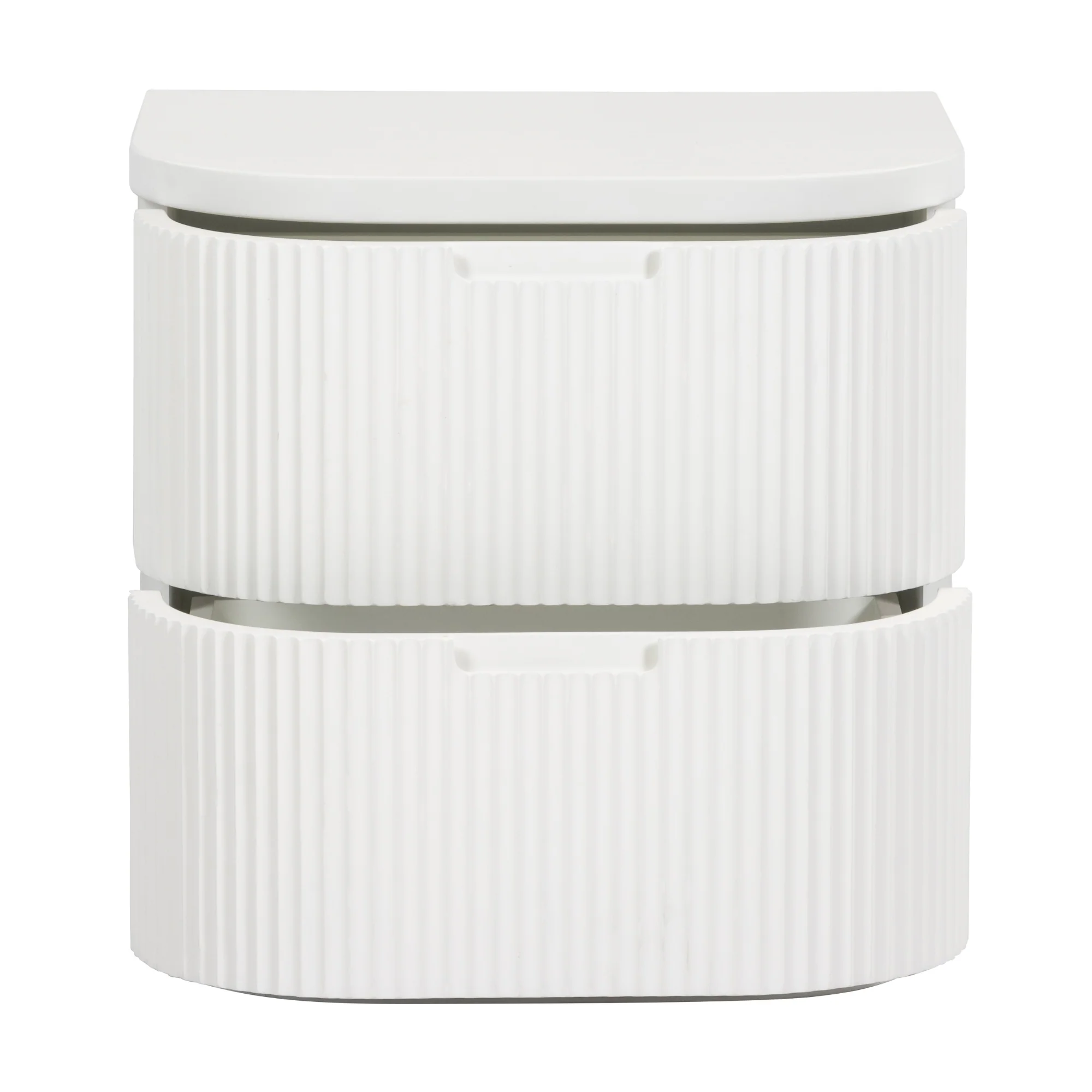 Manna Bedside Table White - Image 3