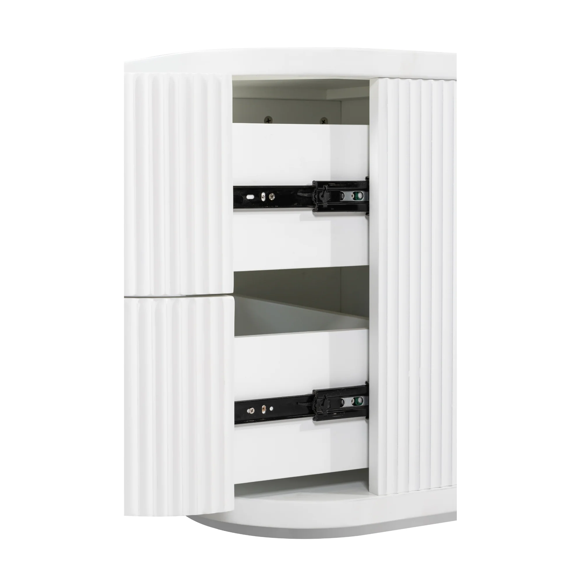 Manna Bedside Table White - Image 6
