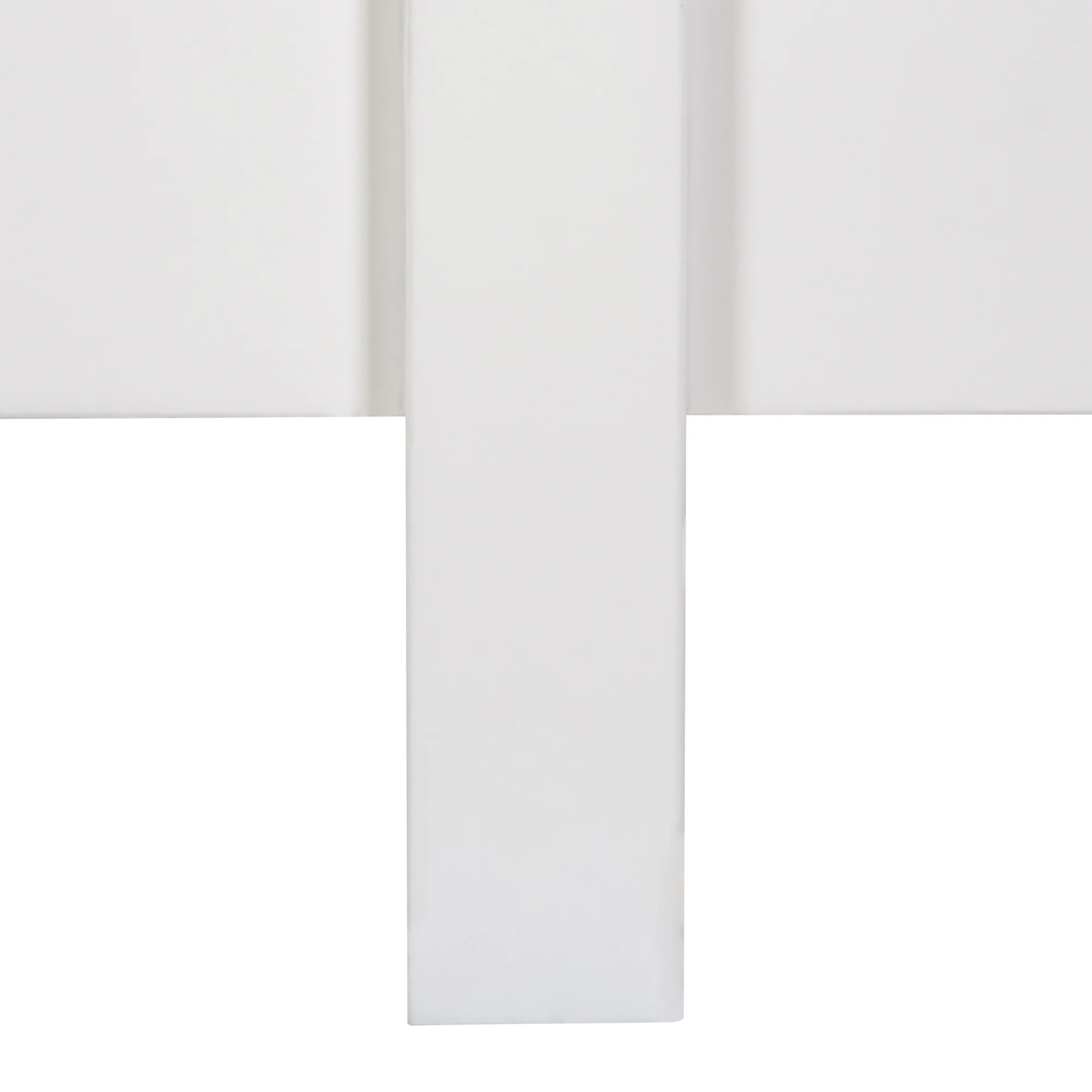 Manna King Bed Fluted Frame White - Image 5