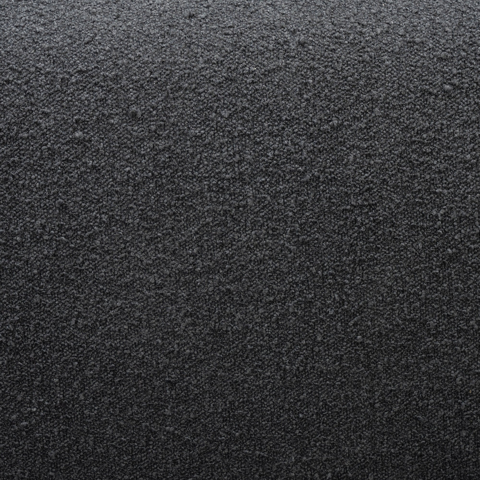 Marcel 3 Seater Boucle Fabric Sofa Charcoal - Image 8
