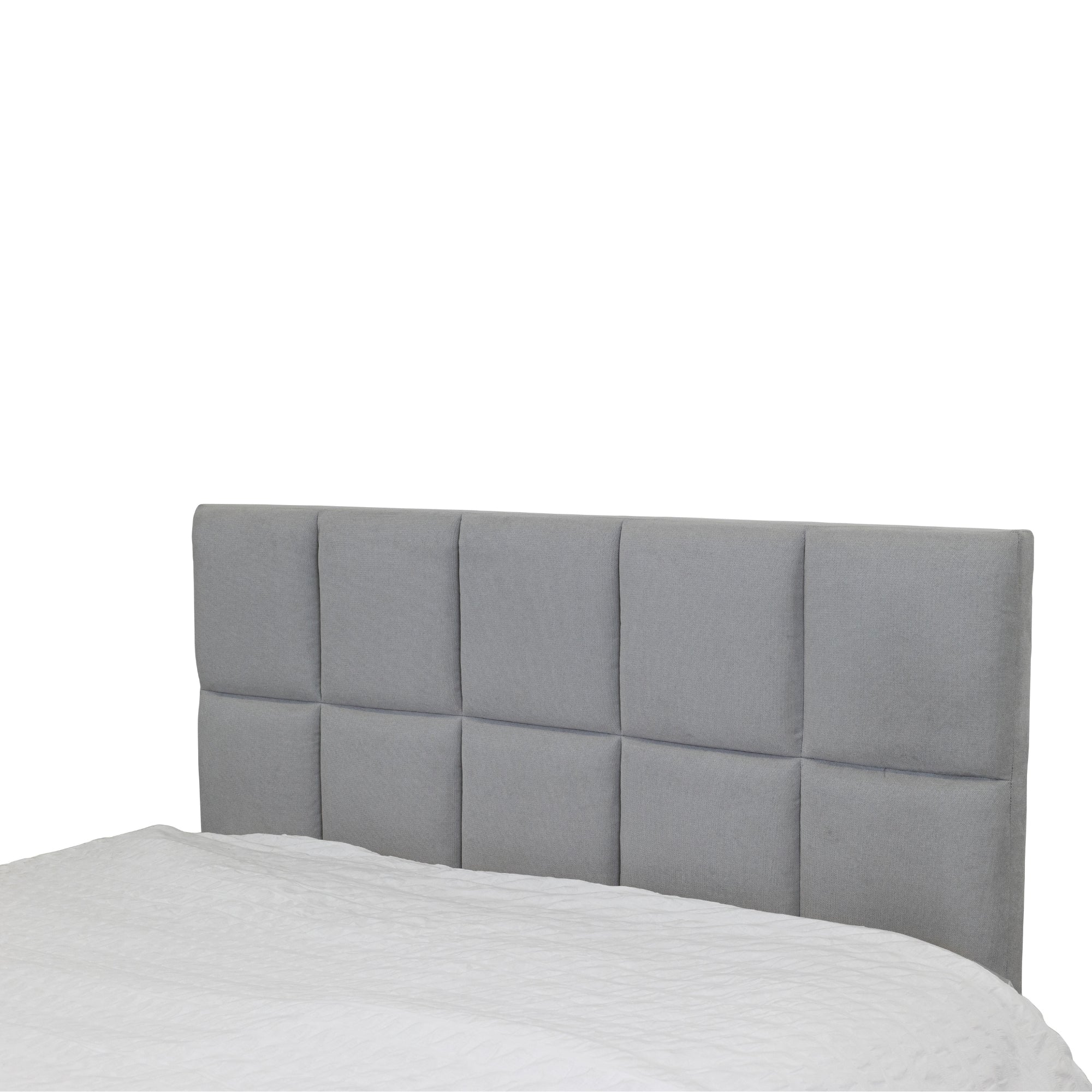Marley Double Bed Frame Grey - Image 4