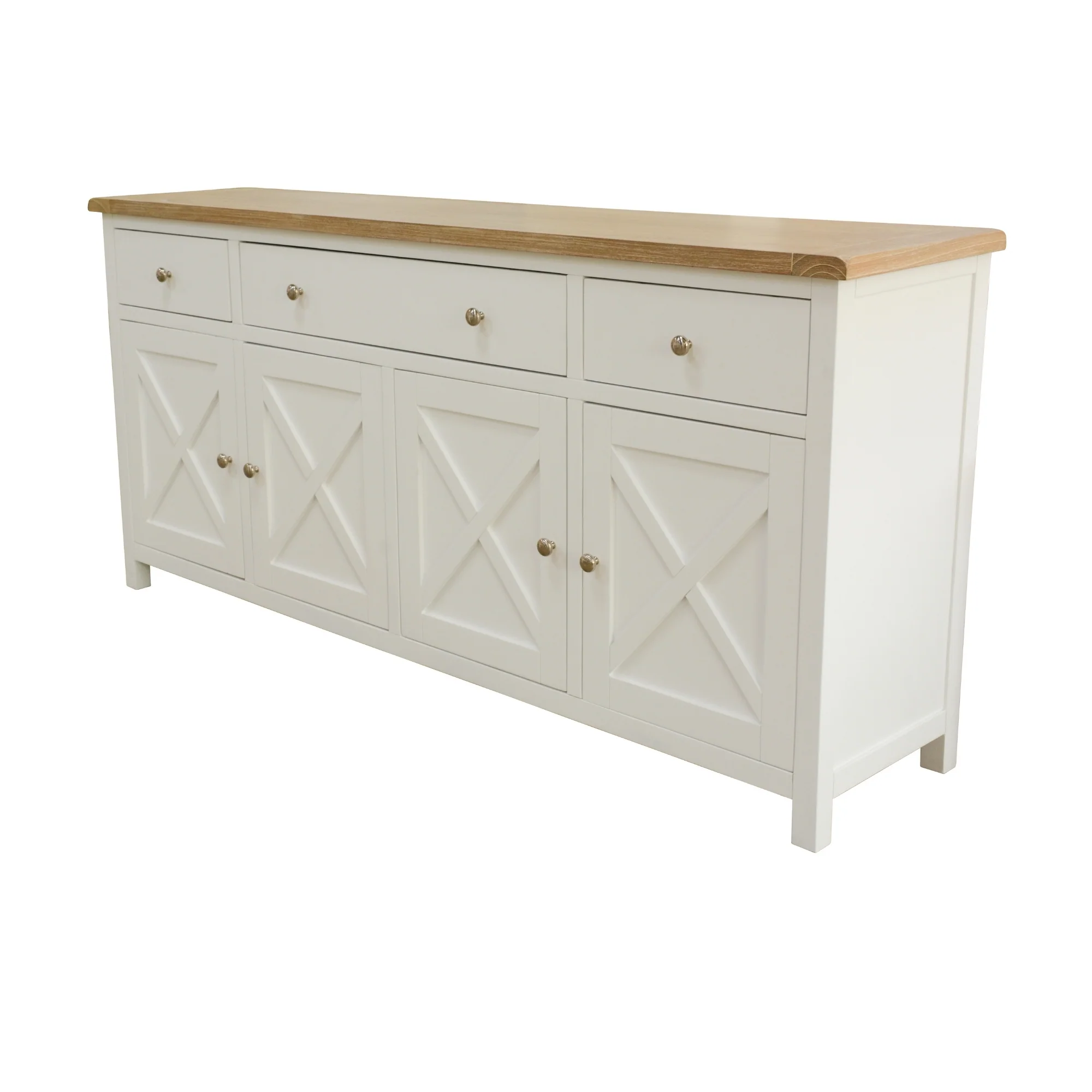 Marmalade Hampton 180cm Buffet Table White Oak - Image 3