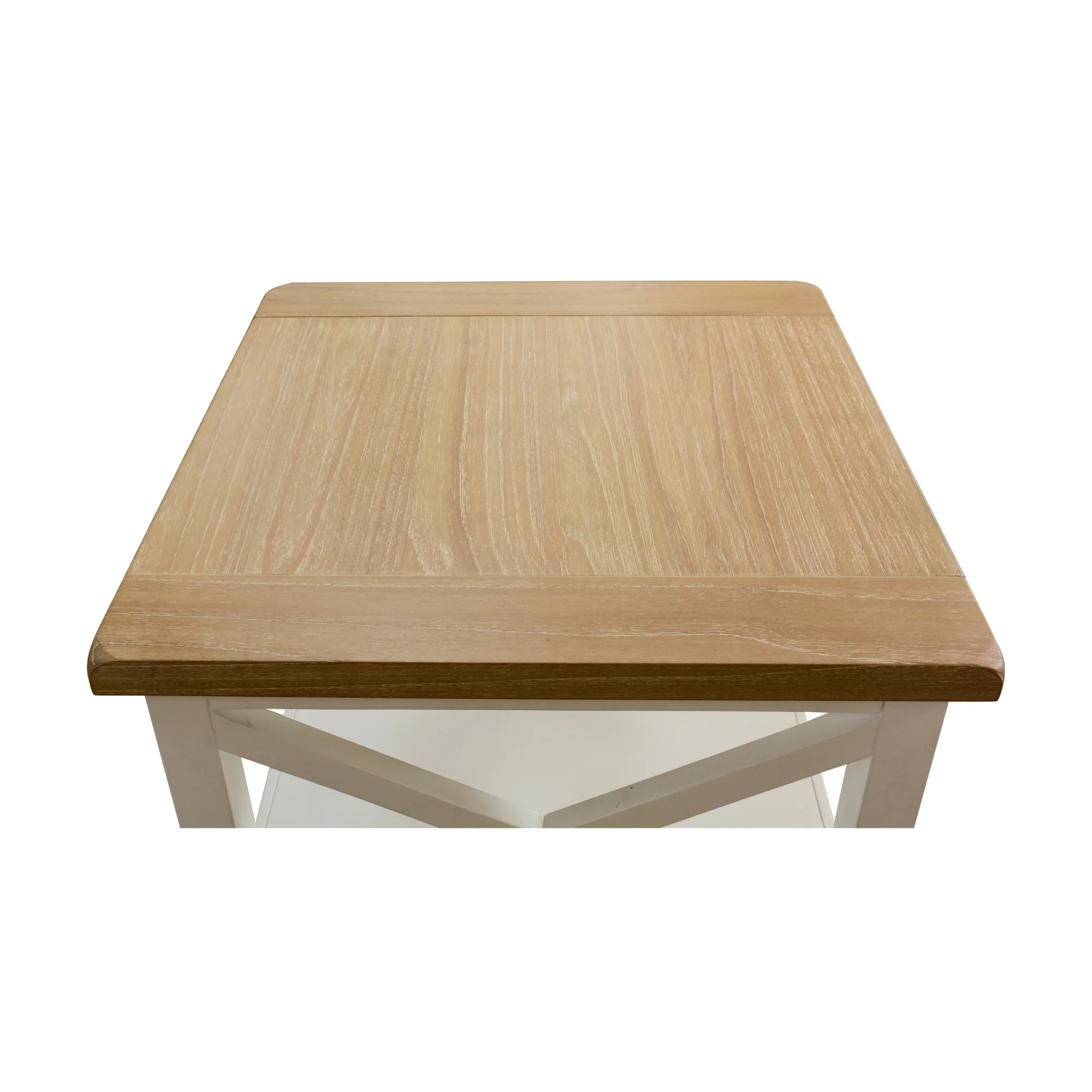 Marmalade Hampton 55cm Lamp Table White Oak - Image 4