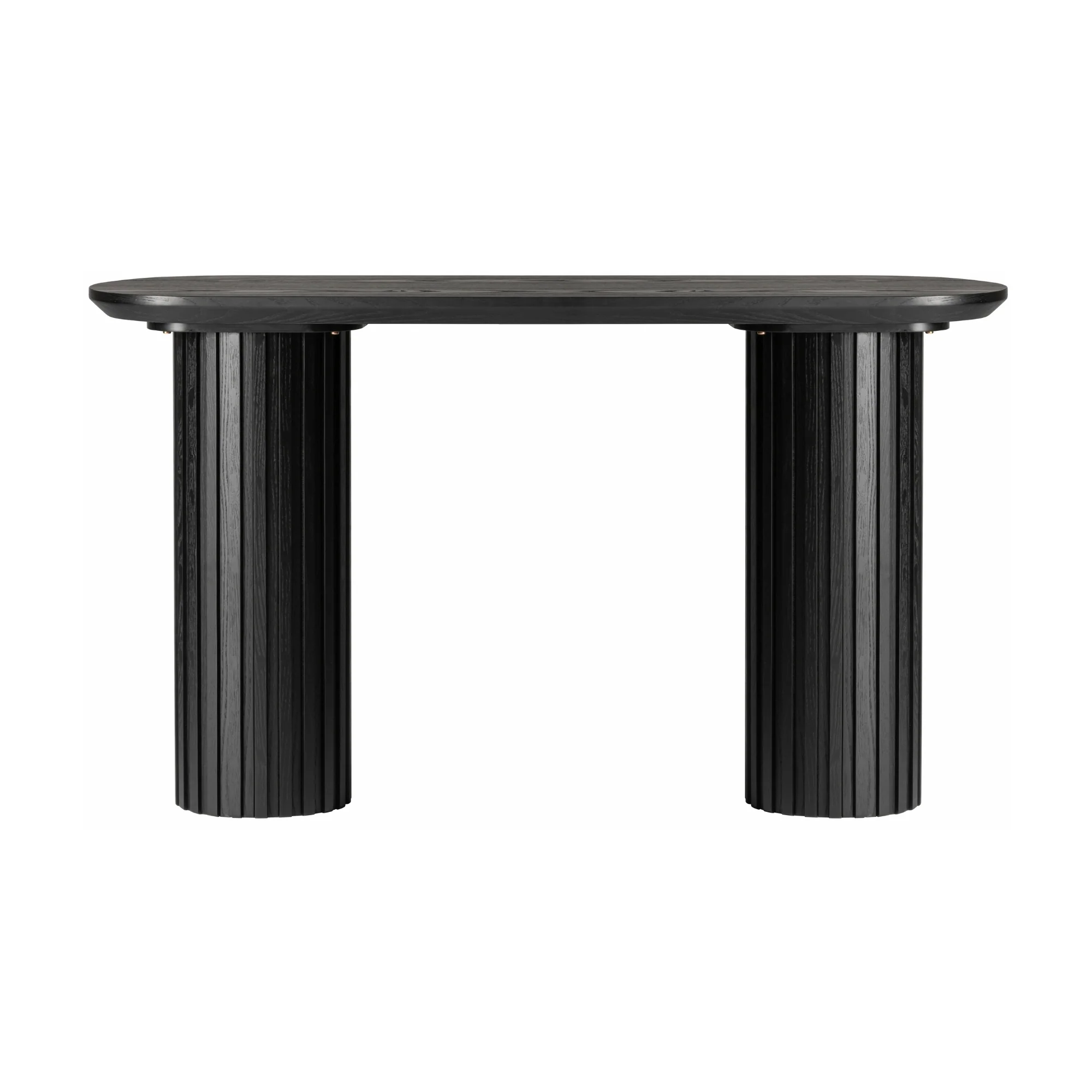 Vanessa 140cm Console Hallway Entrance Table Black - Image 3