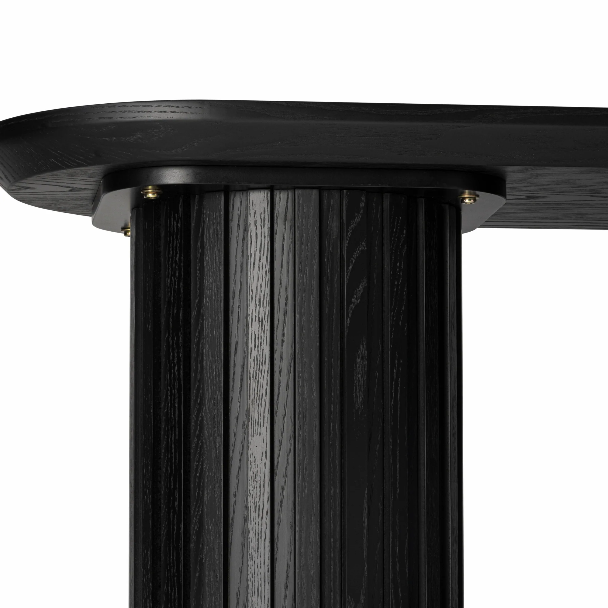 Vanessa 140cm Console Hallway Entrance Table Black - Image 7