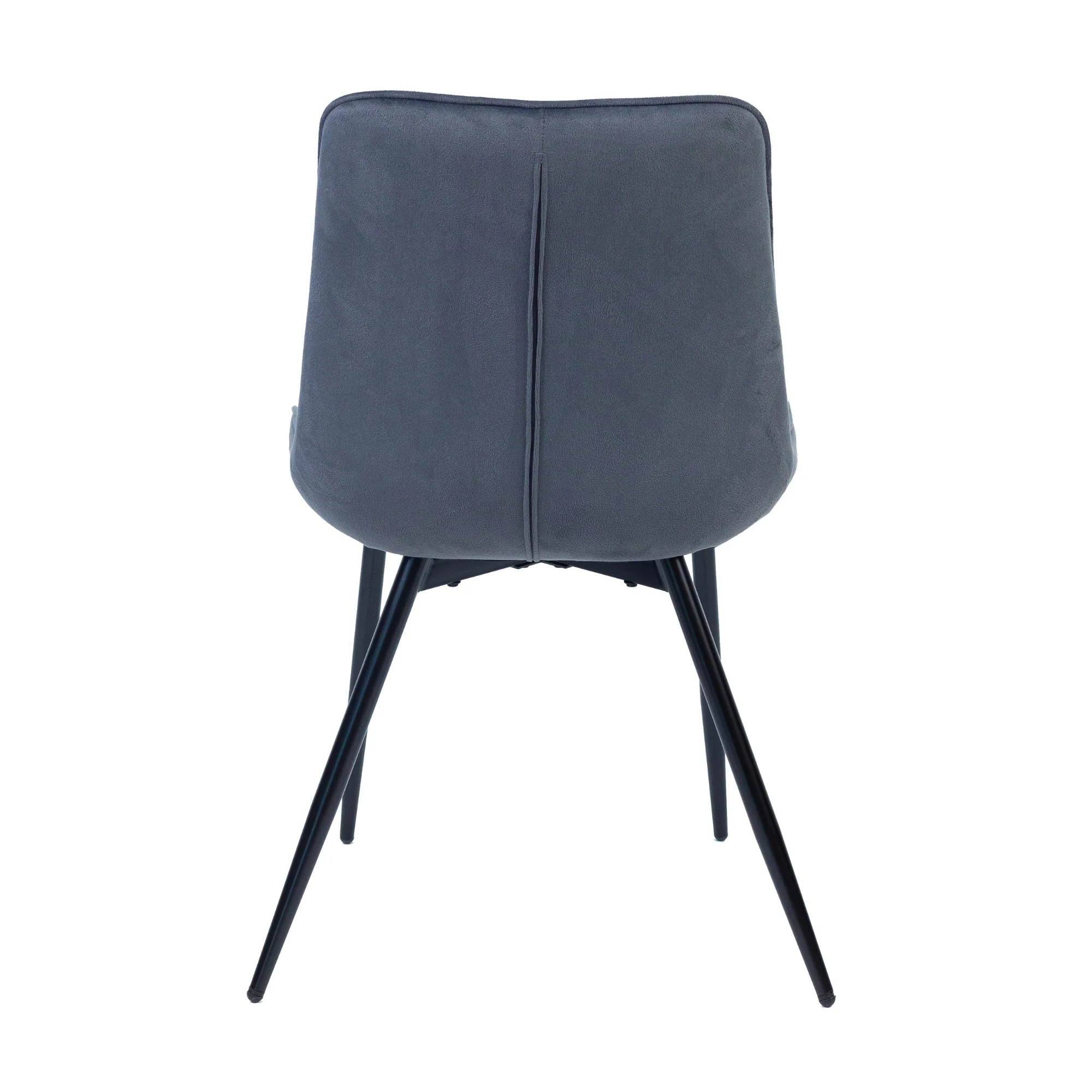 Mary 2pc Set Fabric Dining Chair Grey - Image 4