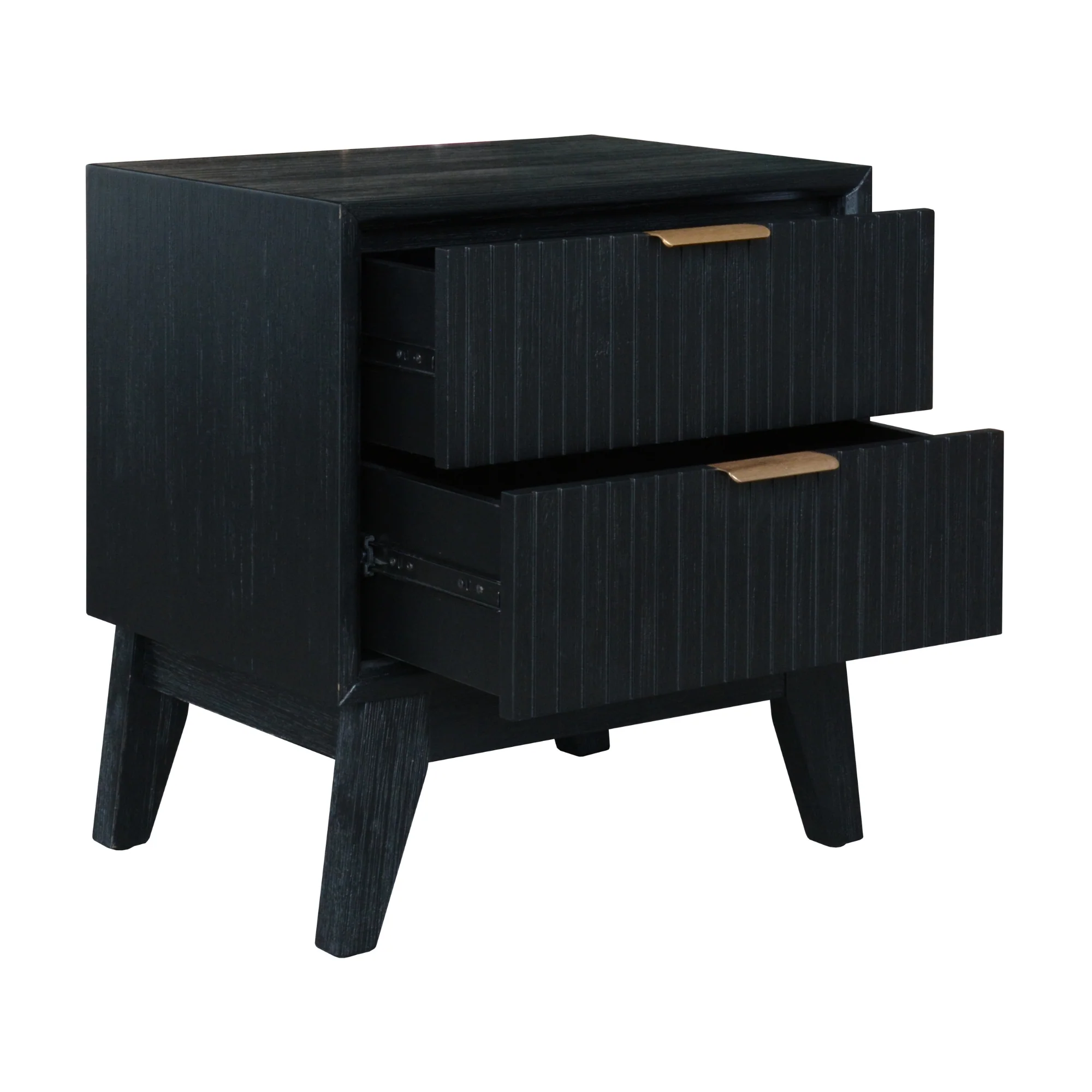 Matilda Bedside Table Black - Image 7