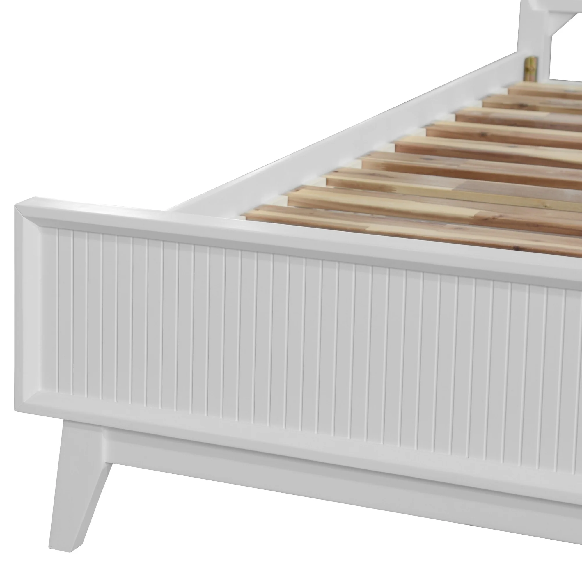 Matilda Queen Bed Frame White - Image 6