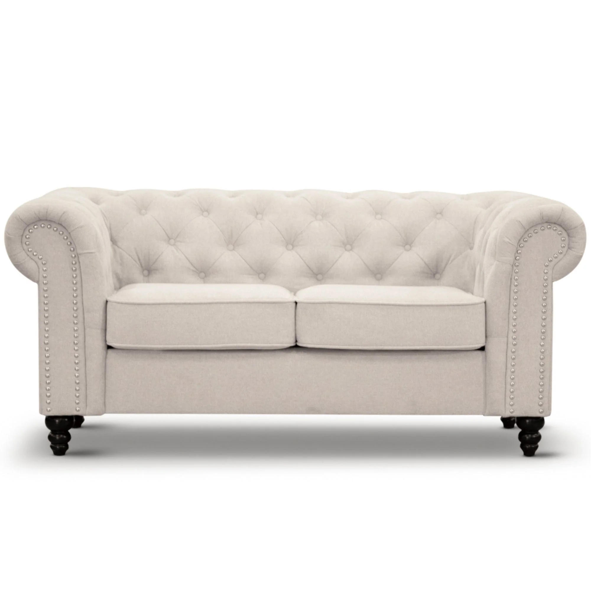Mellowly 2+3 Seater Sofa Set Beige - Image 4