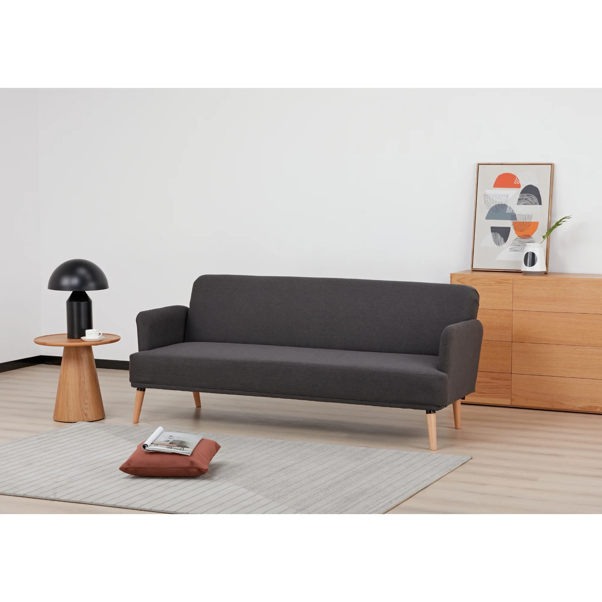 Merlin 3 Seater Sofa Bed - Image 9