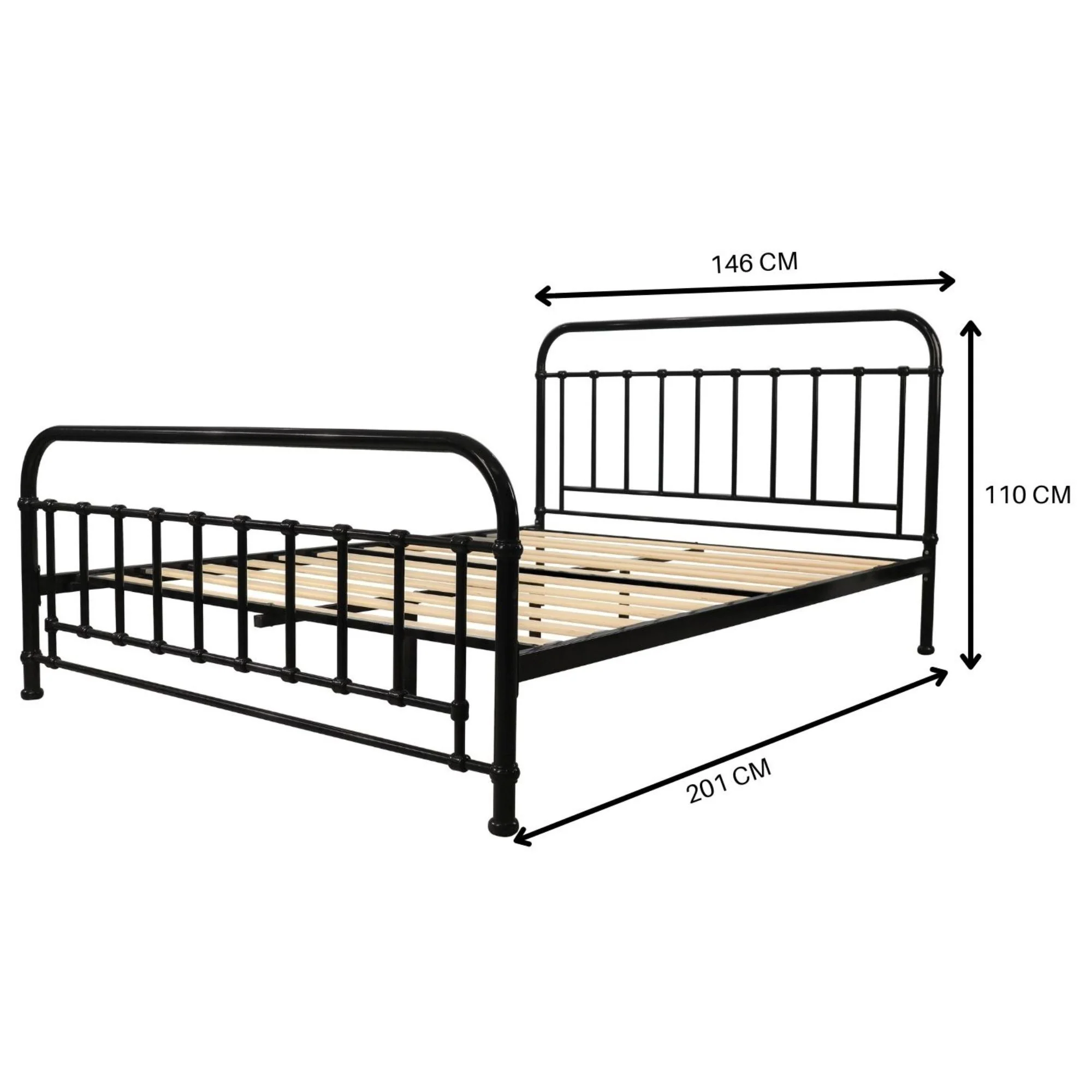 Metallica Metal Bed Frame - Image 9