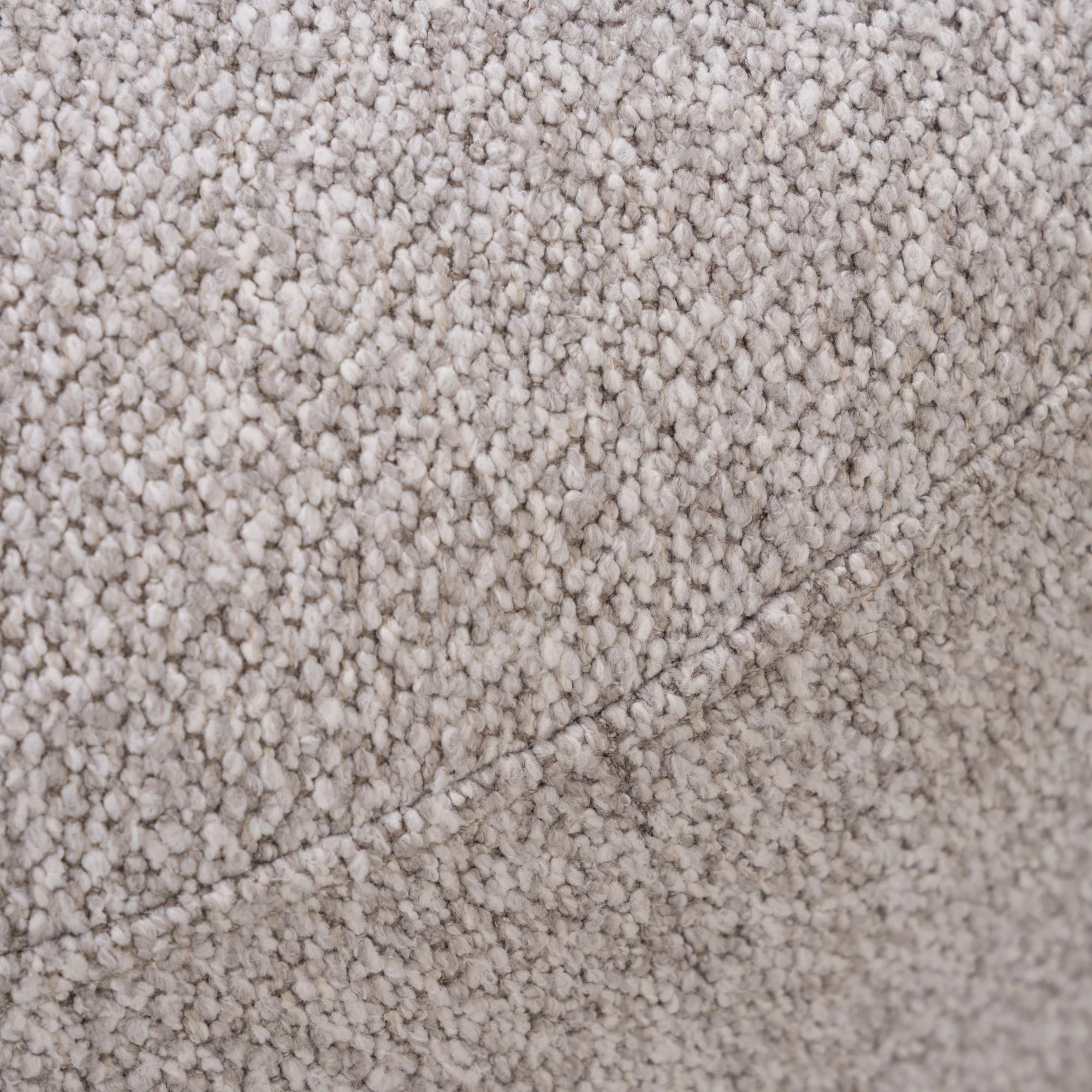 Montana 3 Seater Curved Fabric Sofa Champagne Beige - Image 8