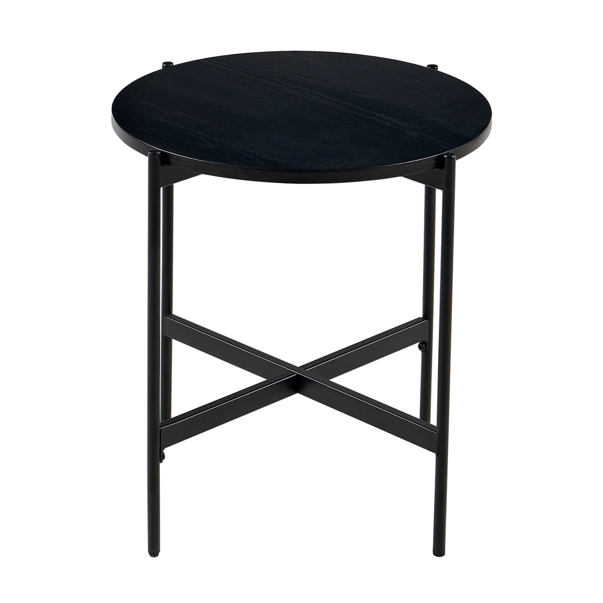 Montrel 50cm Round Lamp Table Black - Image 4