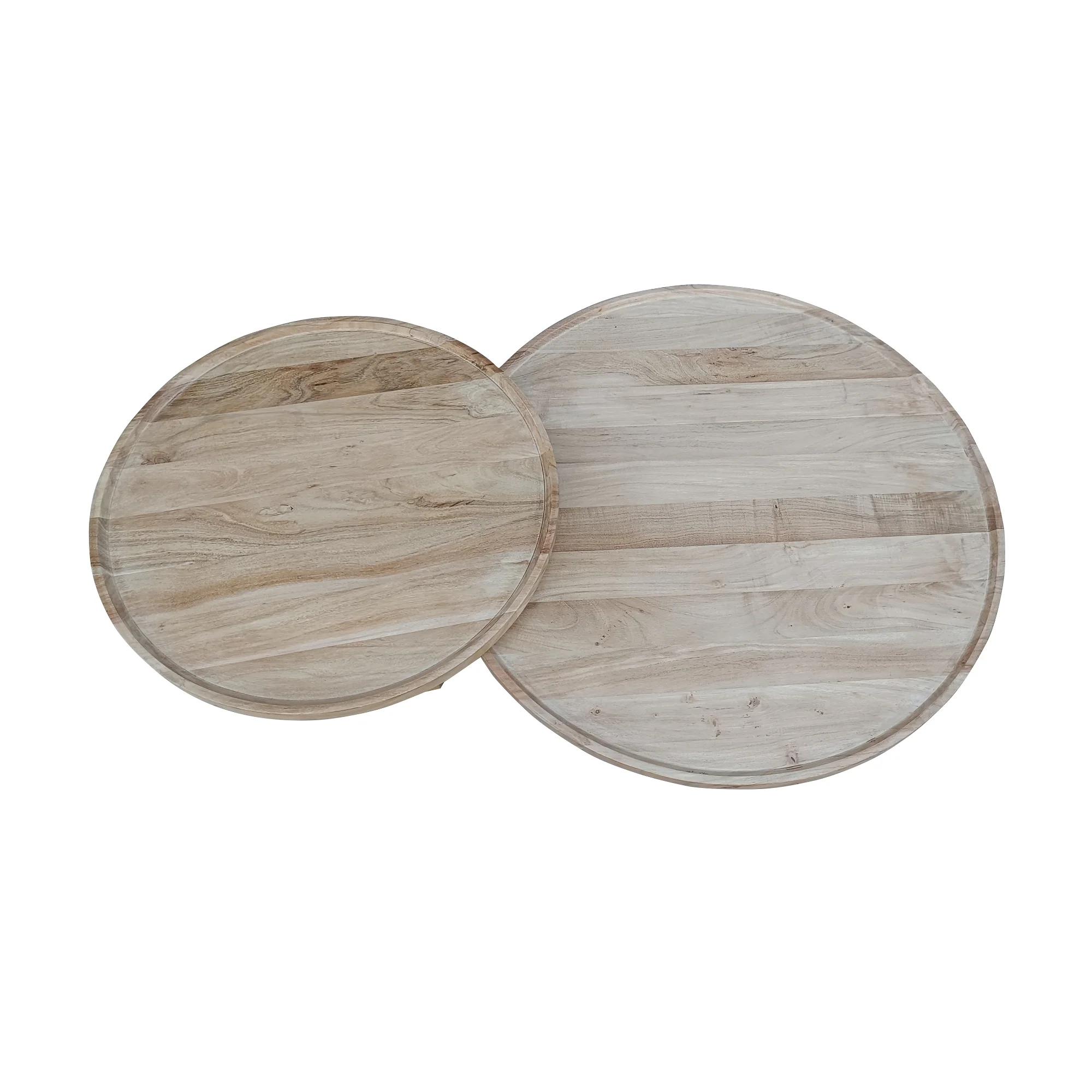 Orbit 2pc Round Coffee Table Natural - Image 4