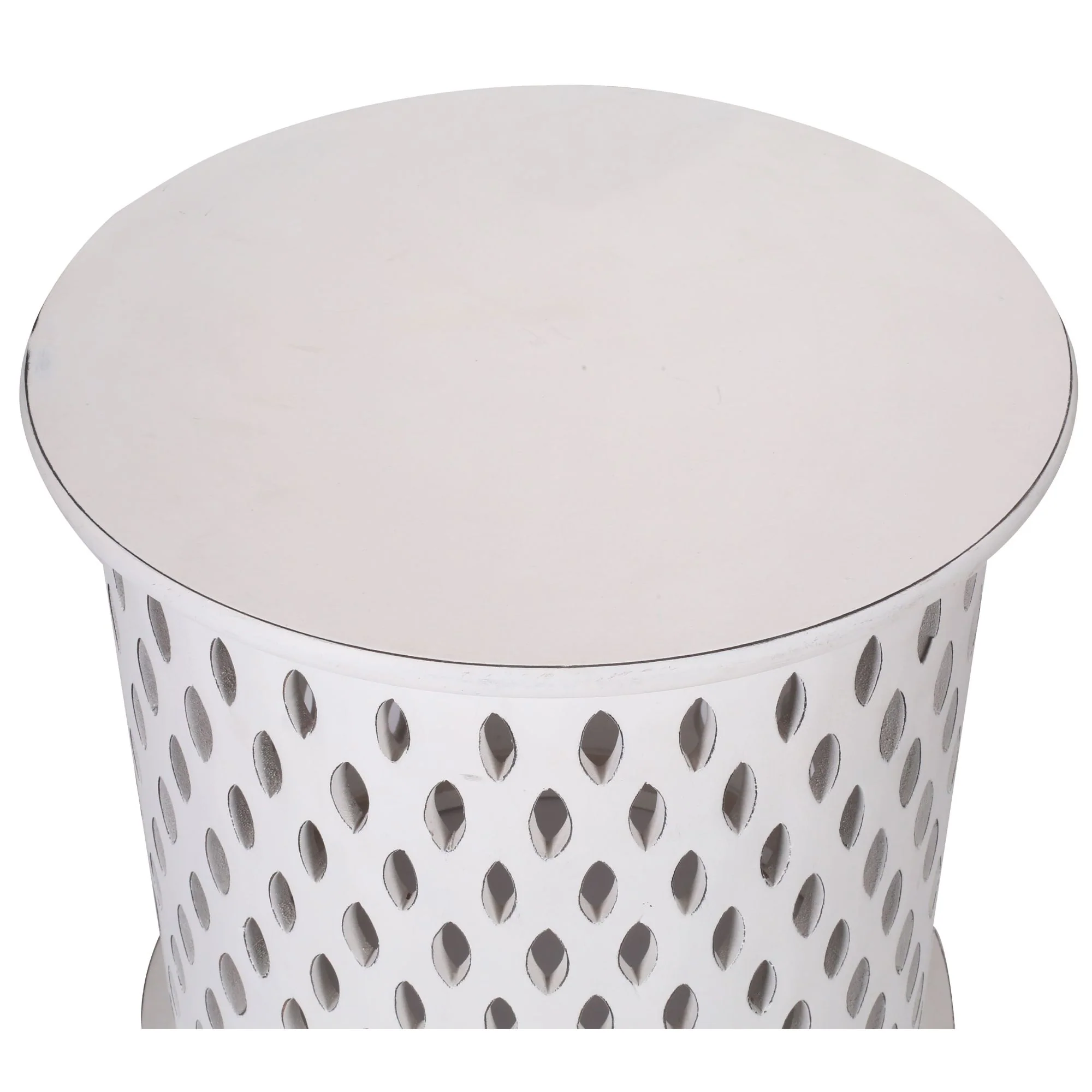 Pansy  50cm Side Table White - Image 6